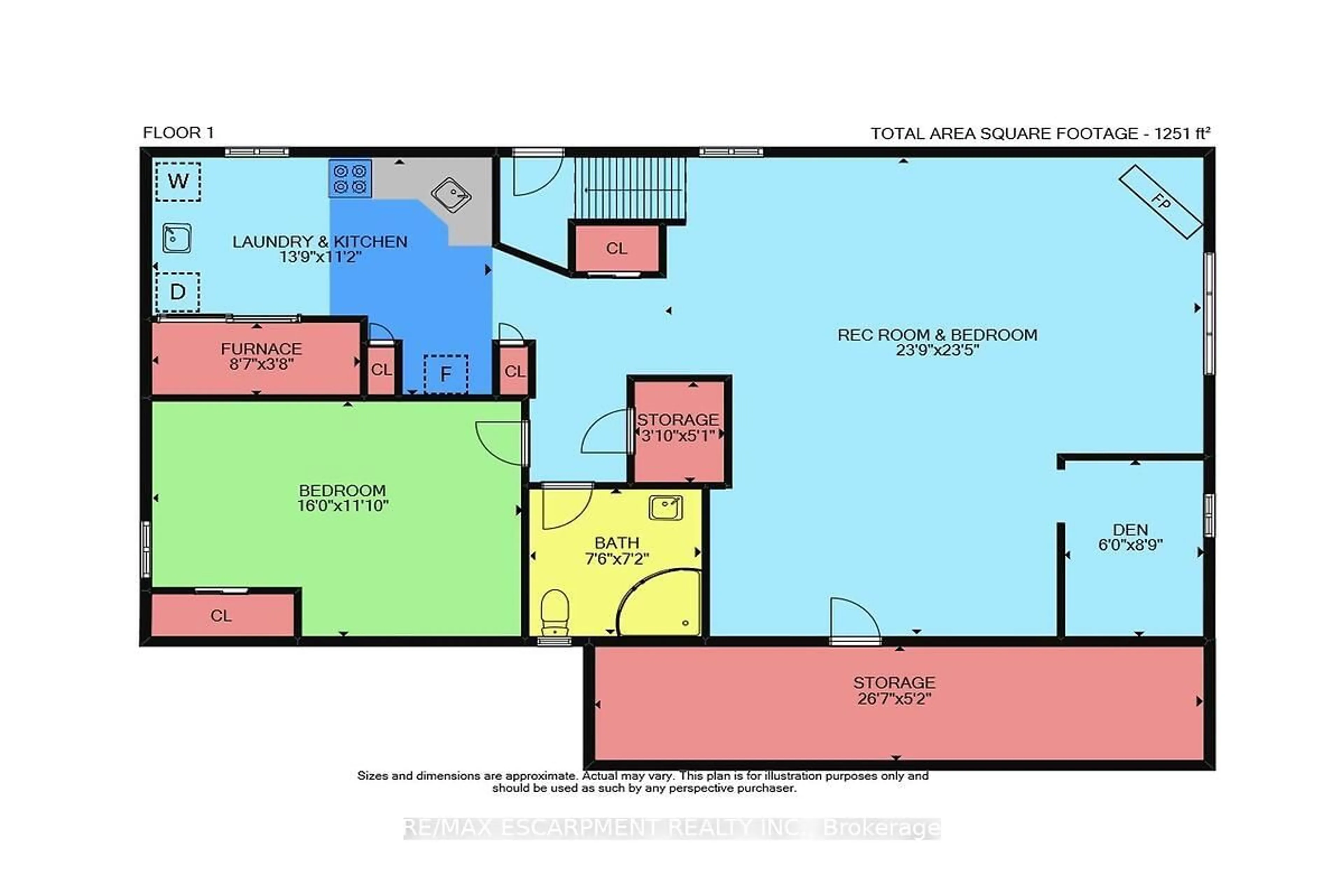 Floor plan for 102 Kennedy Ave, Hamilton Ontario L9B 1C7