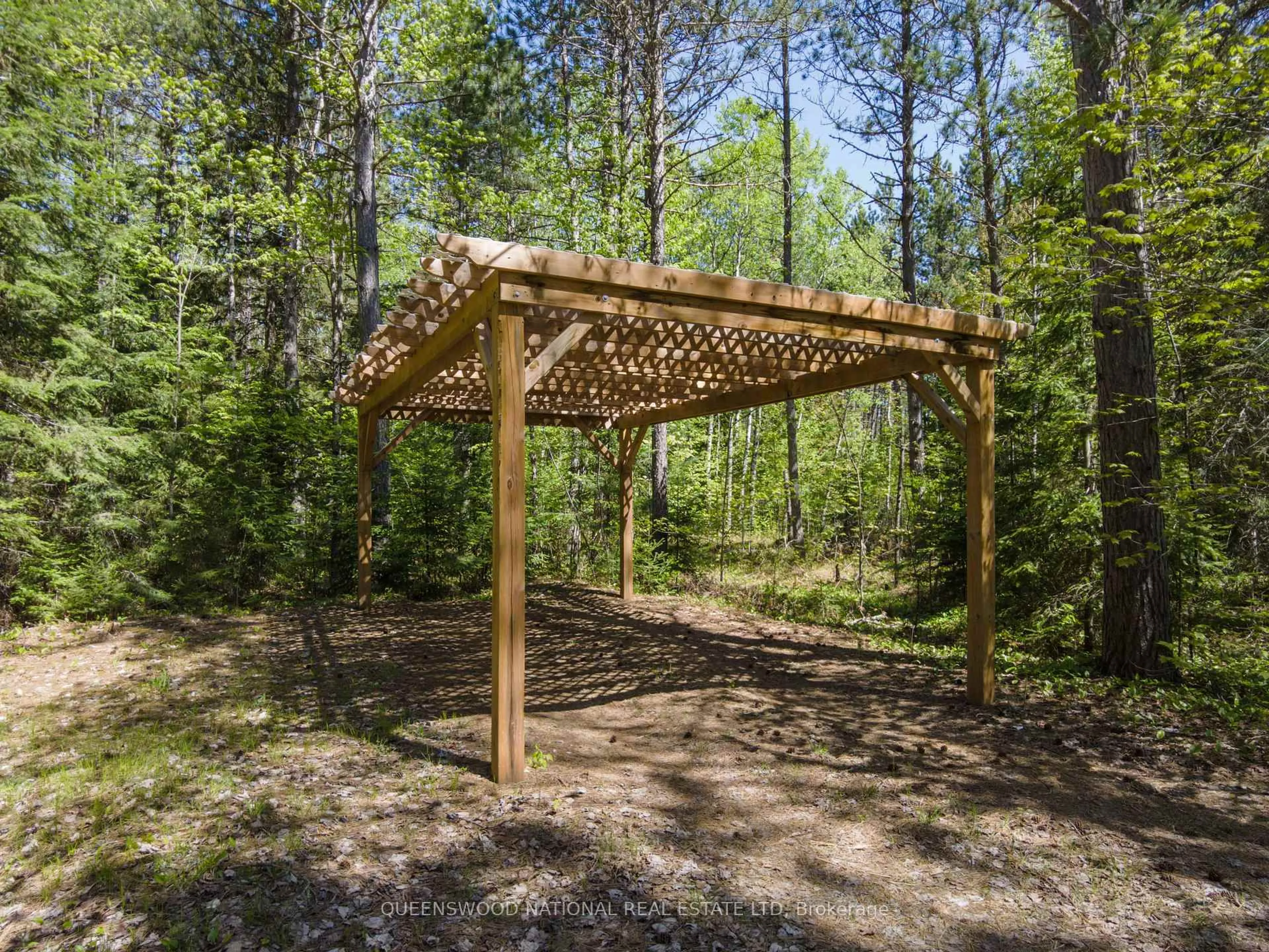 Patio, forest/trees view for 1315 Major Lake Rd, South Algonquin Ontario K0J 2M0
