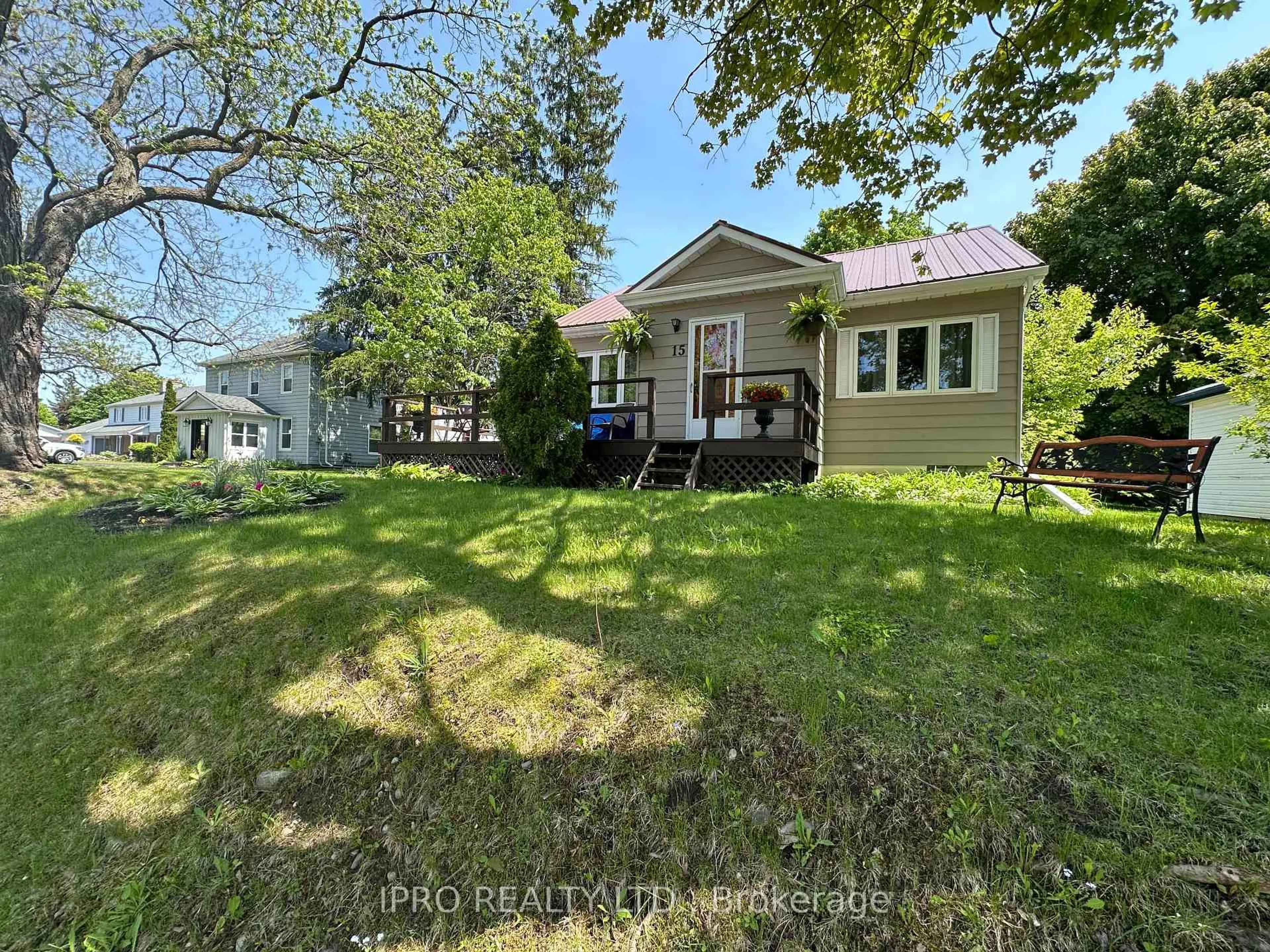 A pic from outside/outdoor area/front of a property/back of a property/a pic from drone, water/lake/river/ocean view for 15 Millwood Rd, Erin Ontario N0B 1T0