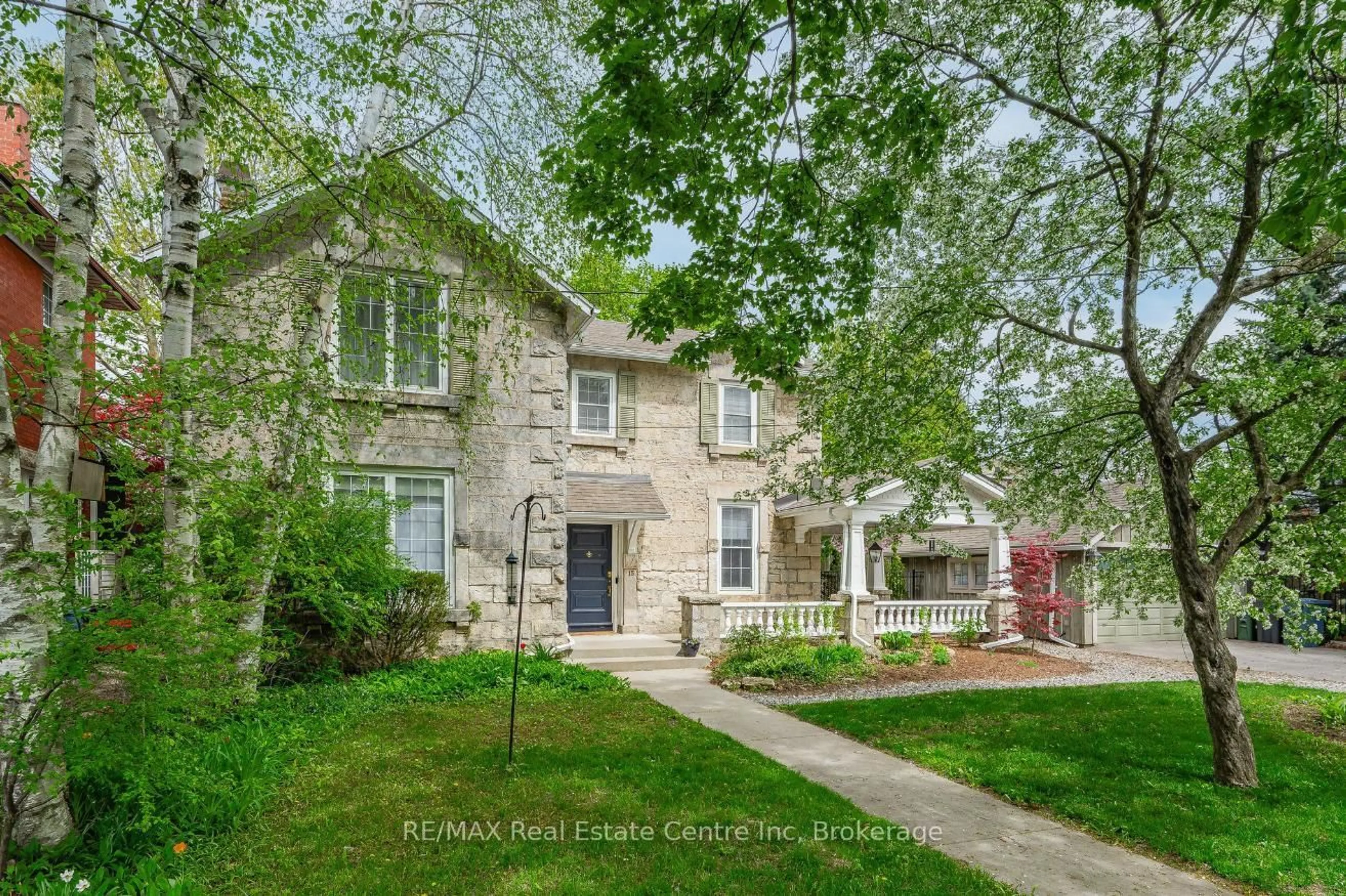 Home with brick exterior material, street for 15 Liverpool St, Guelph Ontario N1H 2K8