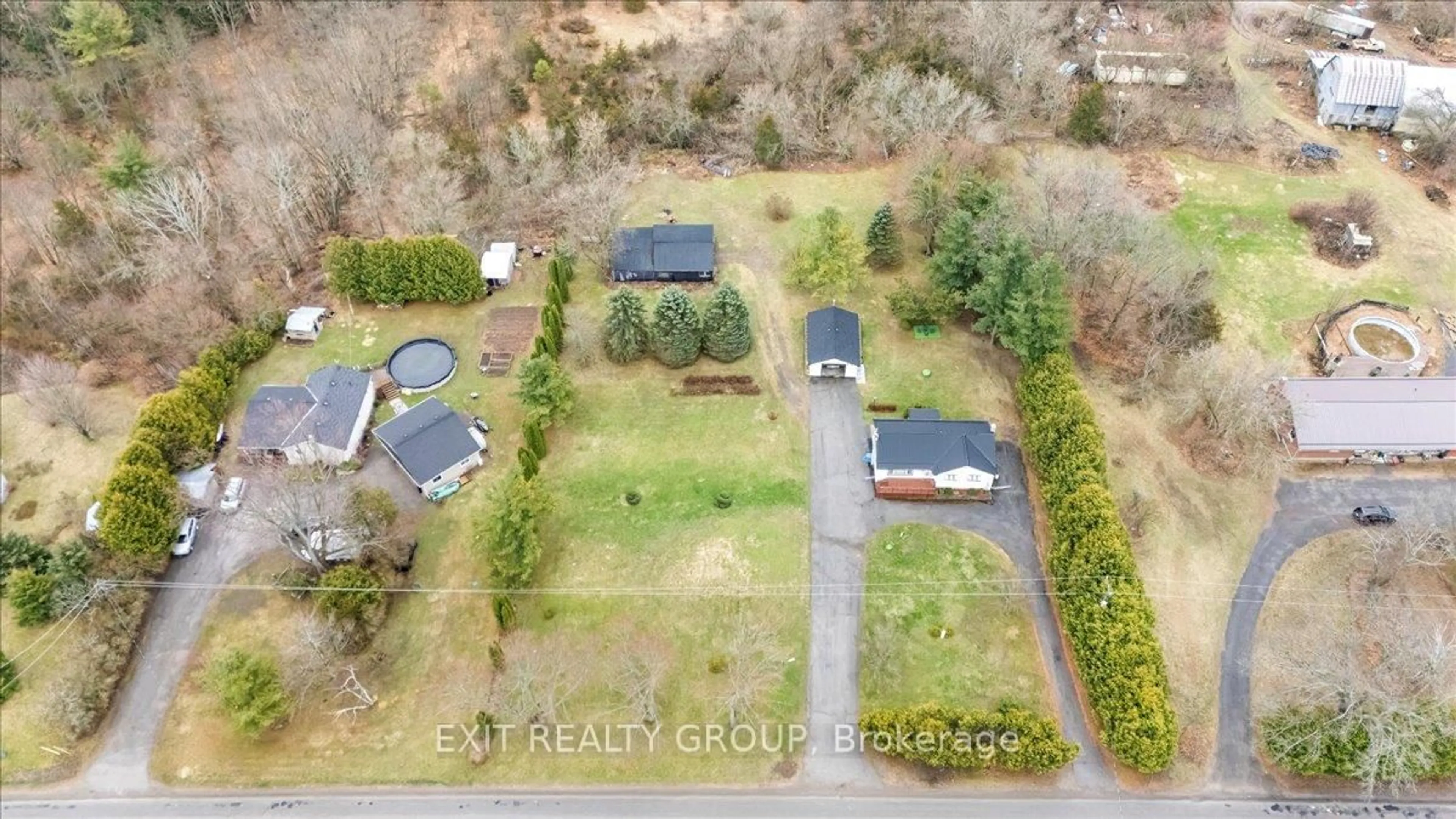 A pic from outside/outdoor area/front of a property/back of a property/a pic from drone, street for 16577 Telephone Rd, Brighton Ontario K0K 1H0