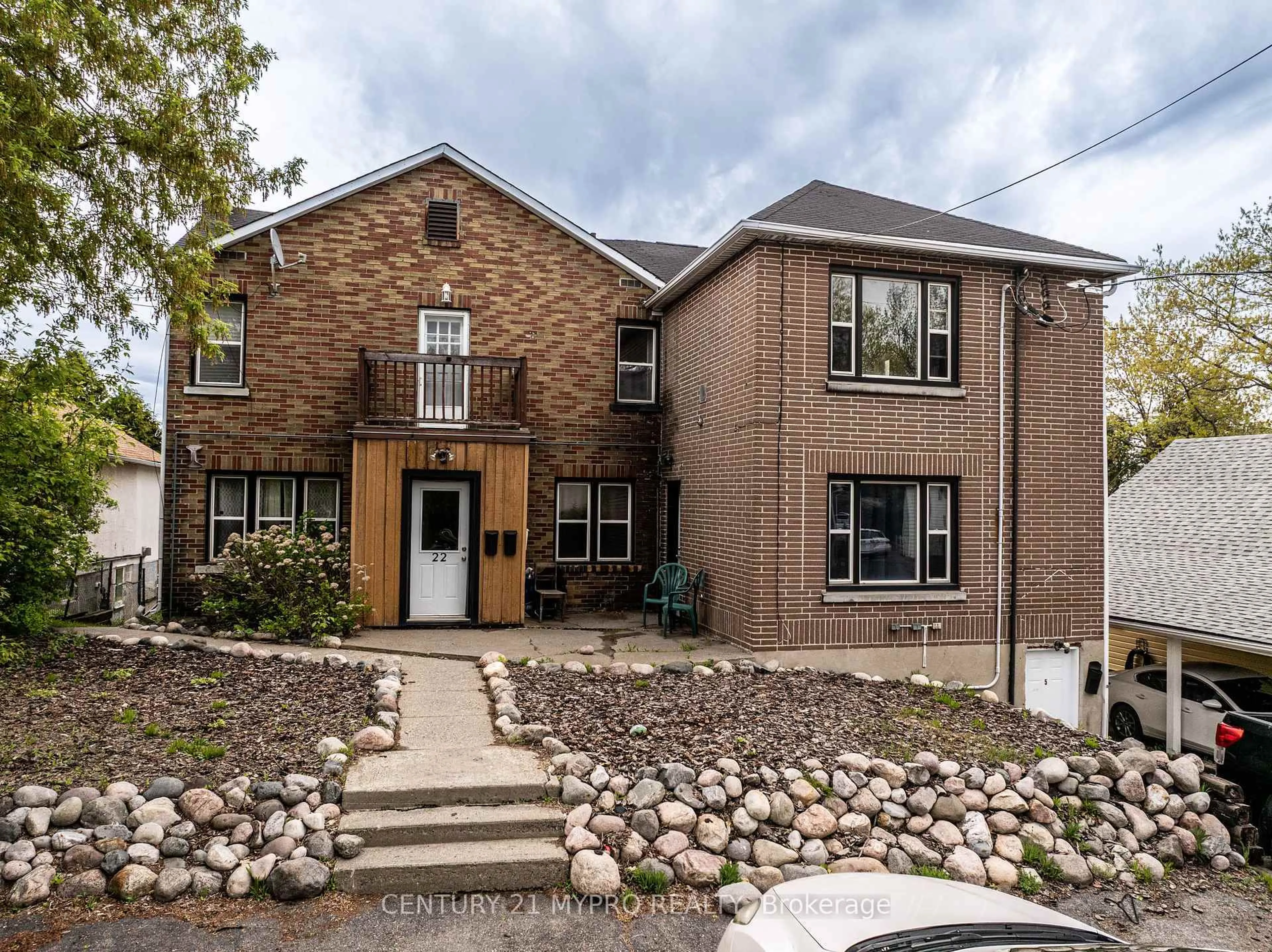 Home with brick exterior material, street for 22 Whittaker St, Greater Sudbury Ontario P3C 3W9