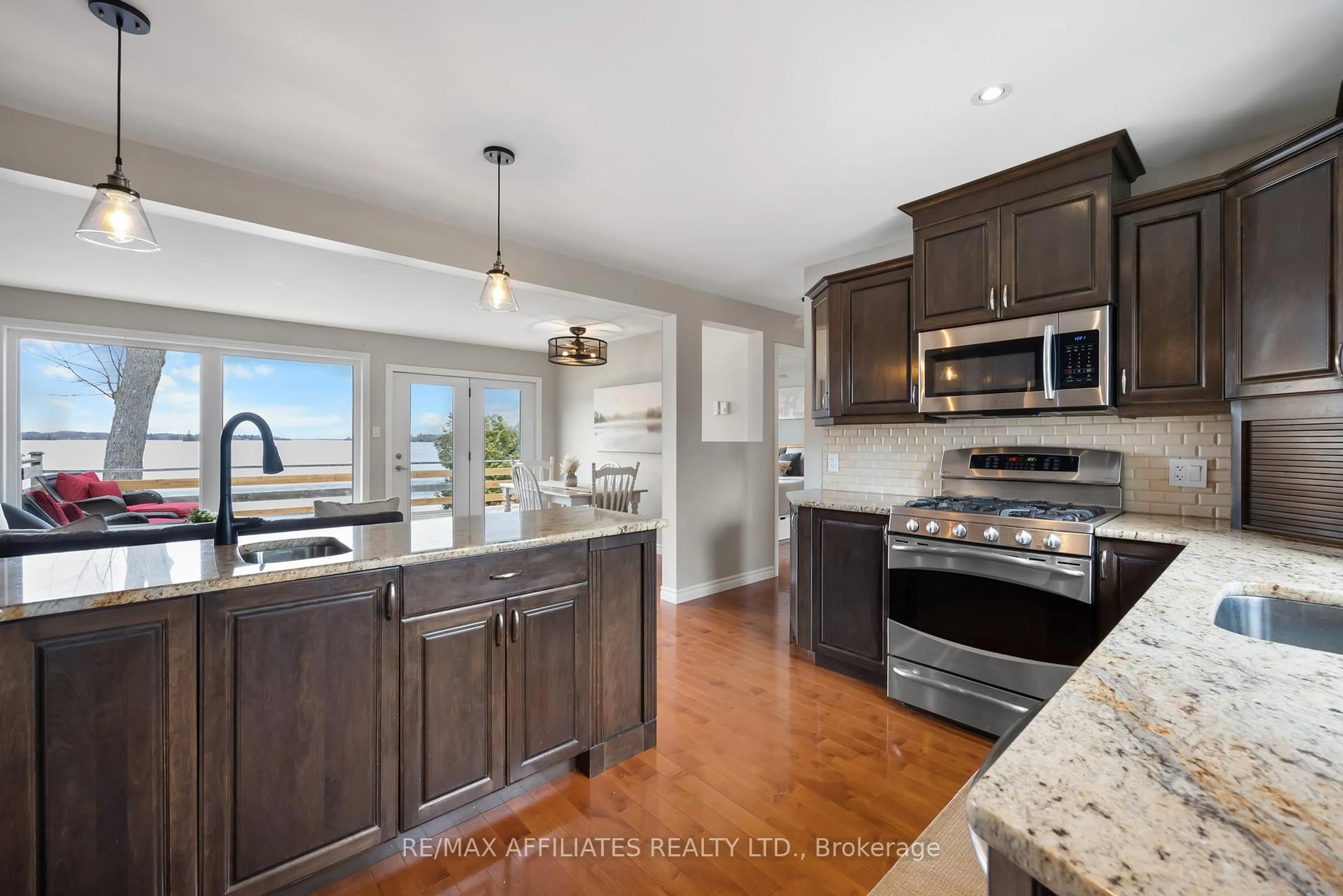 Open concept kitchen, ceramic/tile floor for 3526 9th Line Rd, Carleton Place Ontario K7C 3P2
