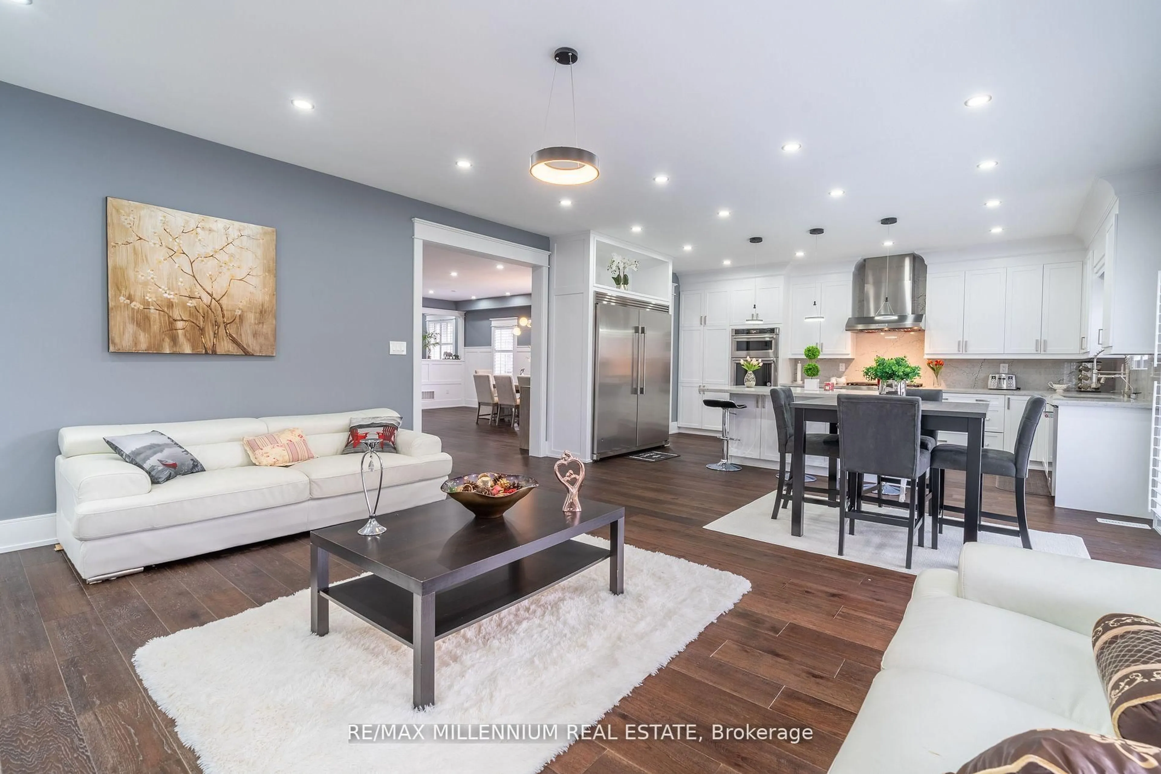 Open concept kitchen, unknown for 732 Gilmour Cres, Shelburne Ontario L9V 3X2