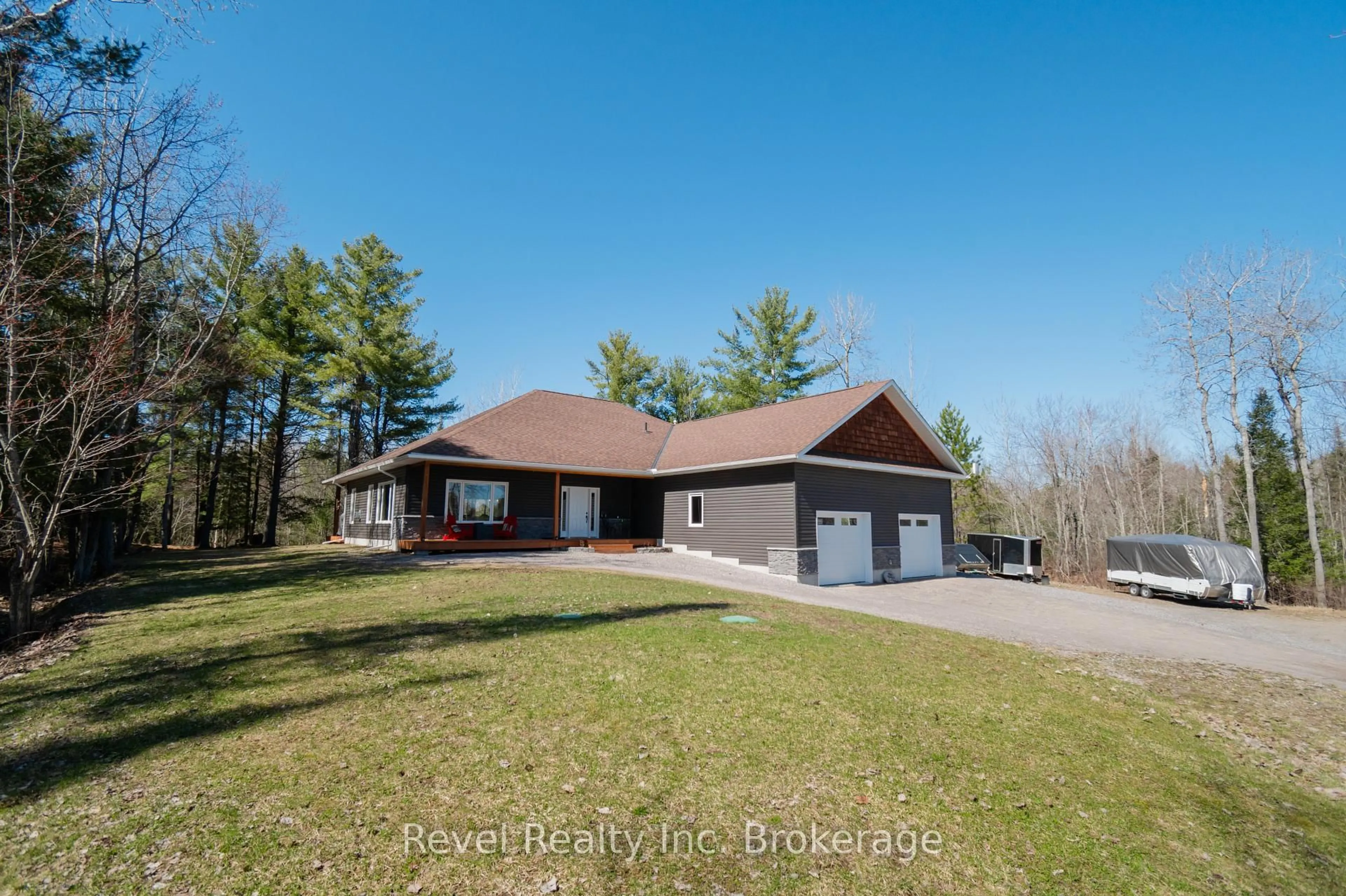 A pic from outside/outdoor area/front of a property/back of a property/a pic from drone, unknown for 54 Fay Rd, East Ferris Ontario P0H 1K0