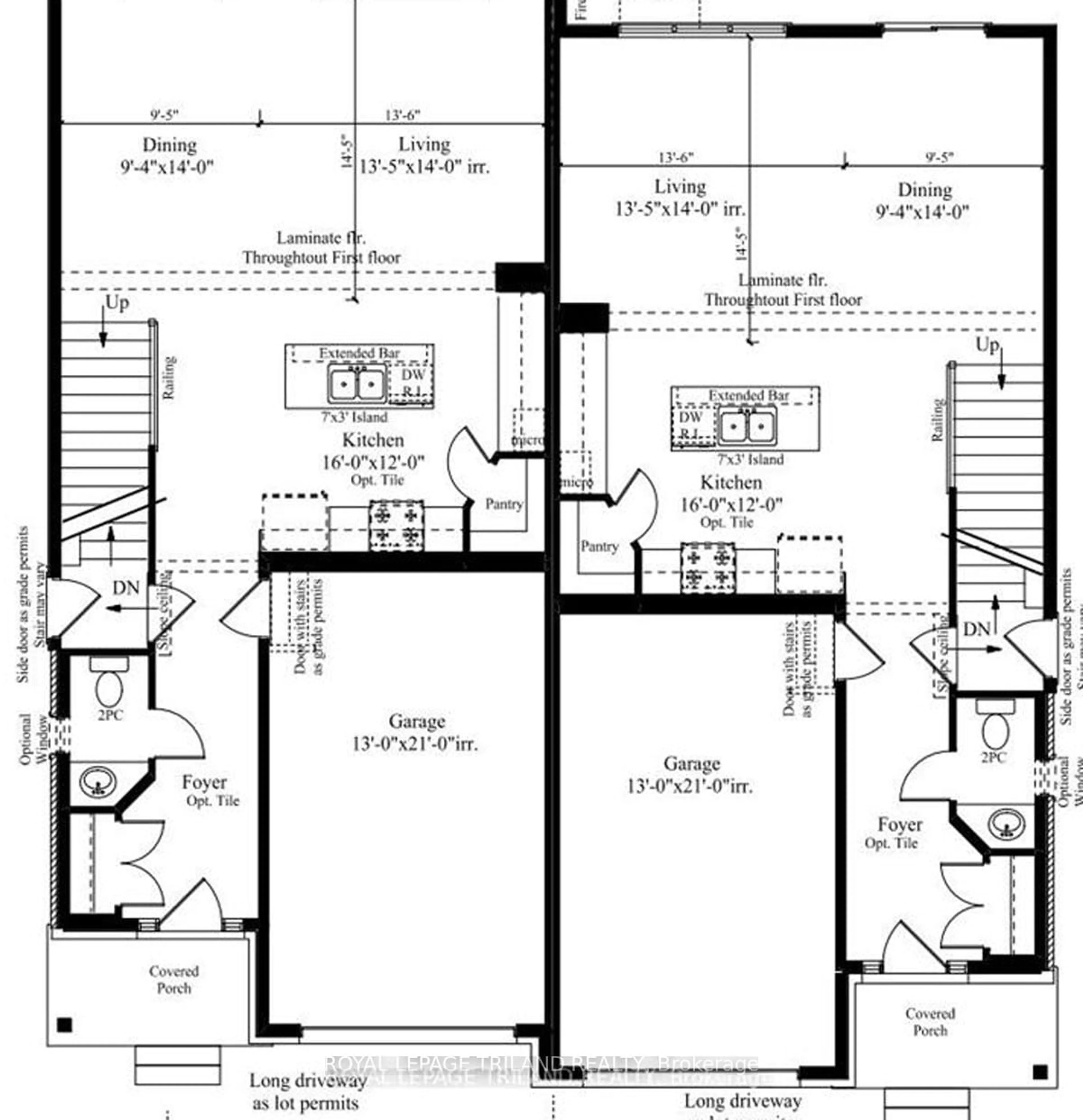 Floor plan for 228B St George St, West Perth Ontario N0K 1N0
