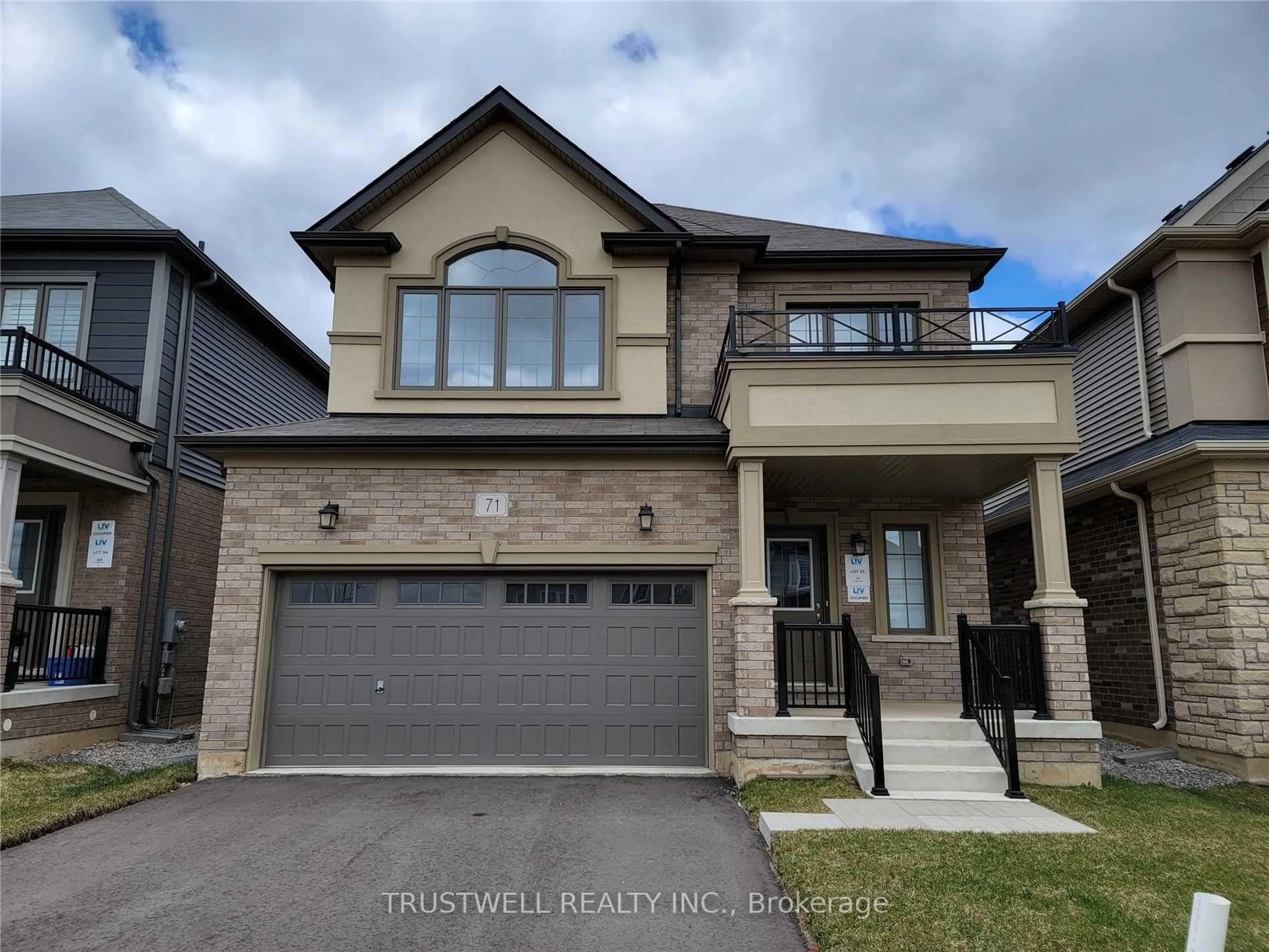 Home with brick exterior material, street for 71 Flagg Ave, Brant Ontario N3L 0J8