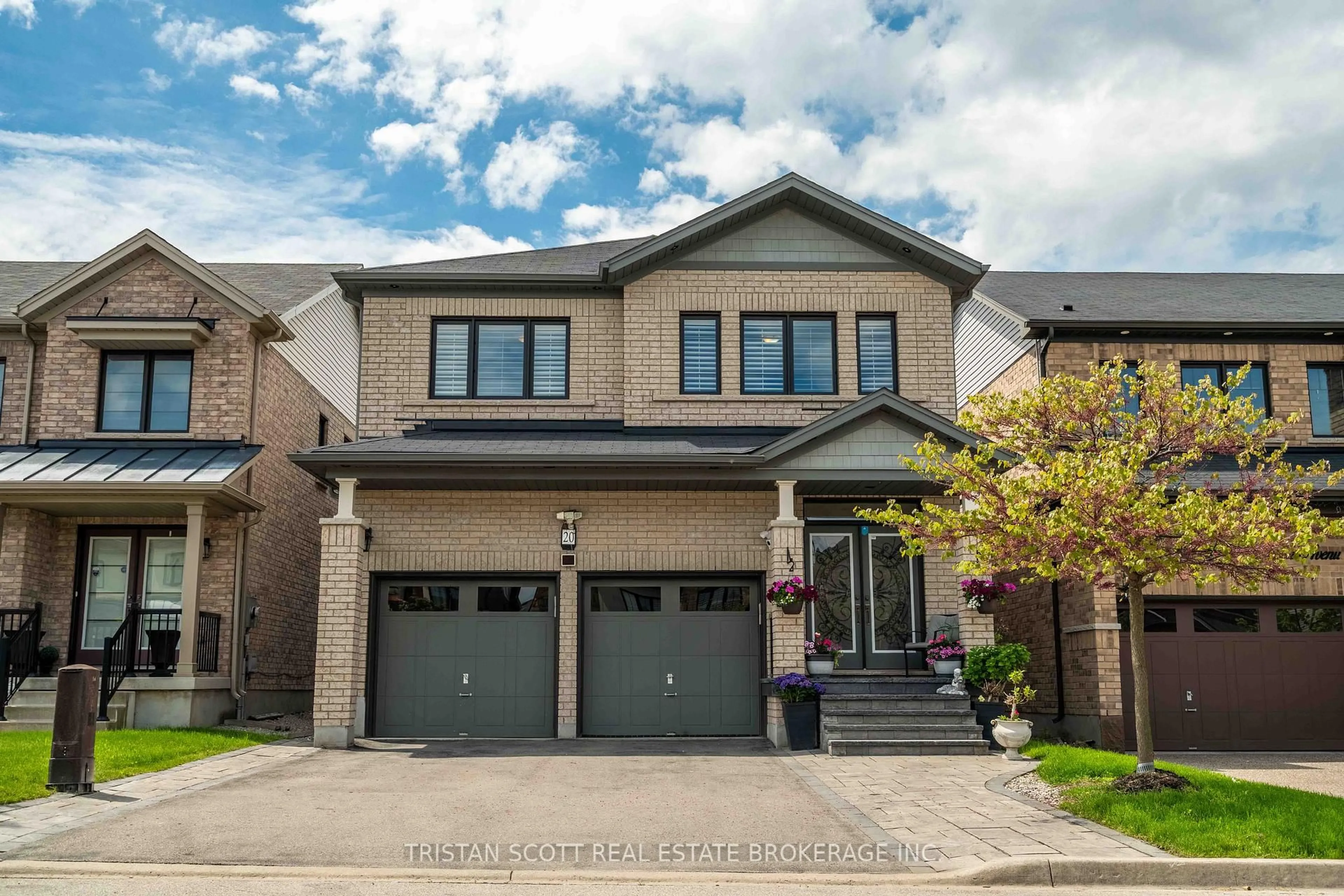 Home with brick exterior material, street for 20 West Glen Ave, Hamilton Ontario L8J 0H6