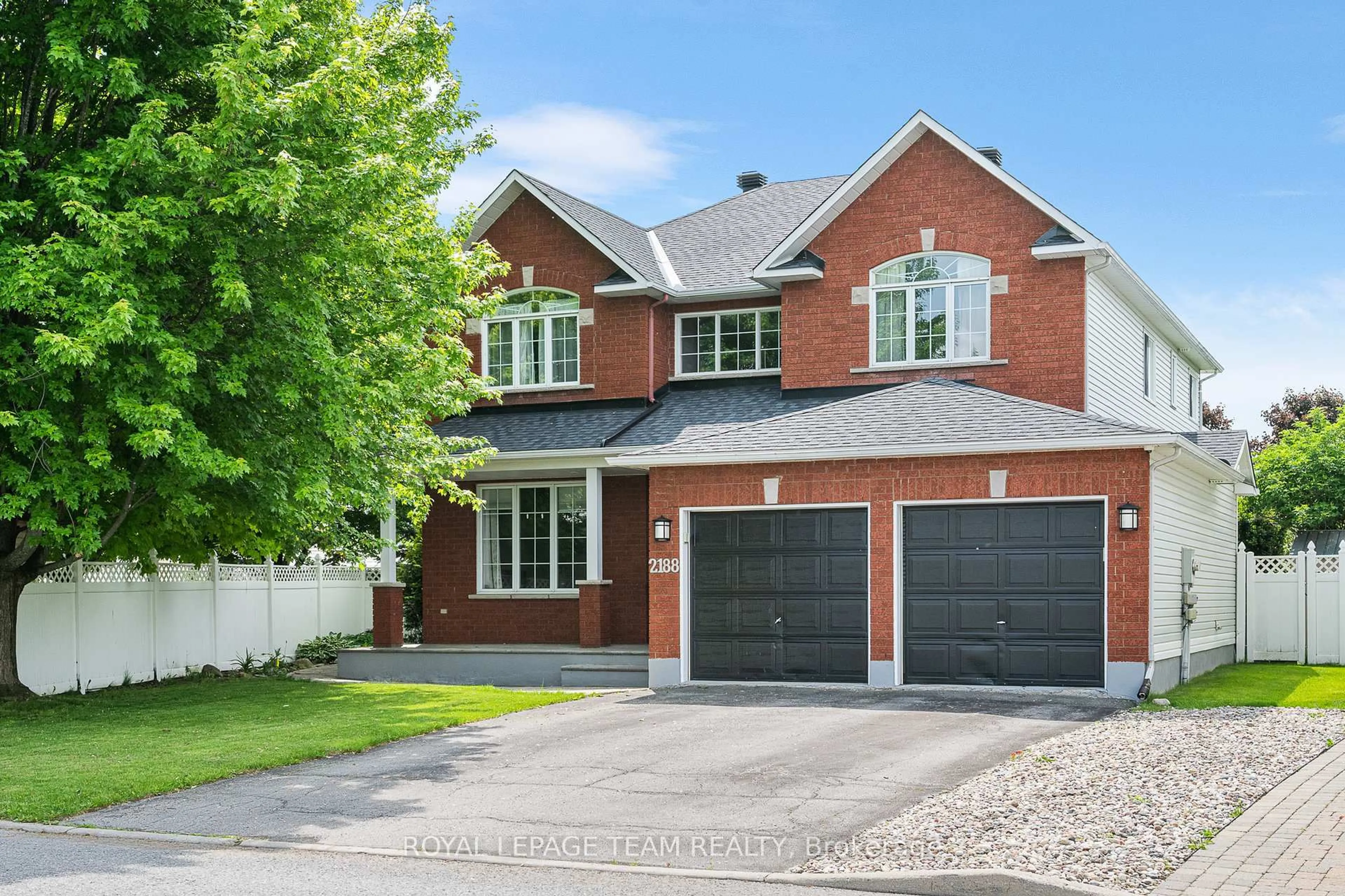 Home with brick exterior material, street for 2188 Brianna Way, Ottawa Ontario K4A 4E3