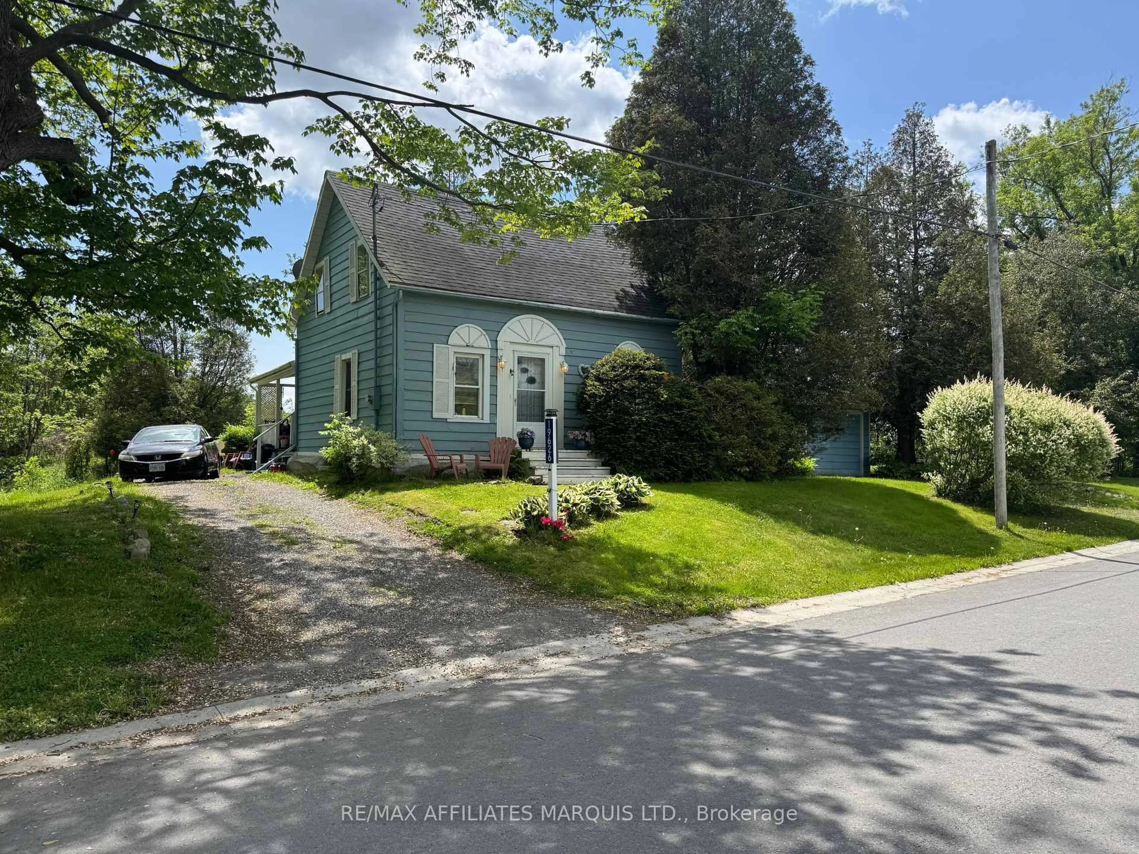 A pic from outside/outdoor area/front of a property/back of a property/a pic from drone, street for 19626 William St, South Glengarry Ontario K0C 2J0