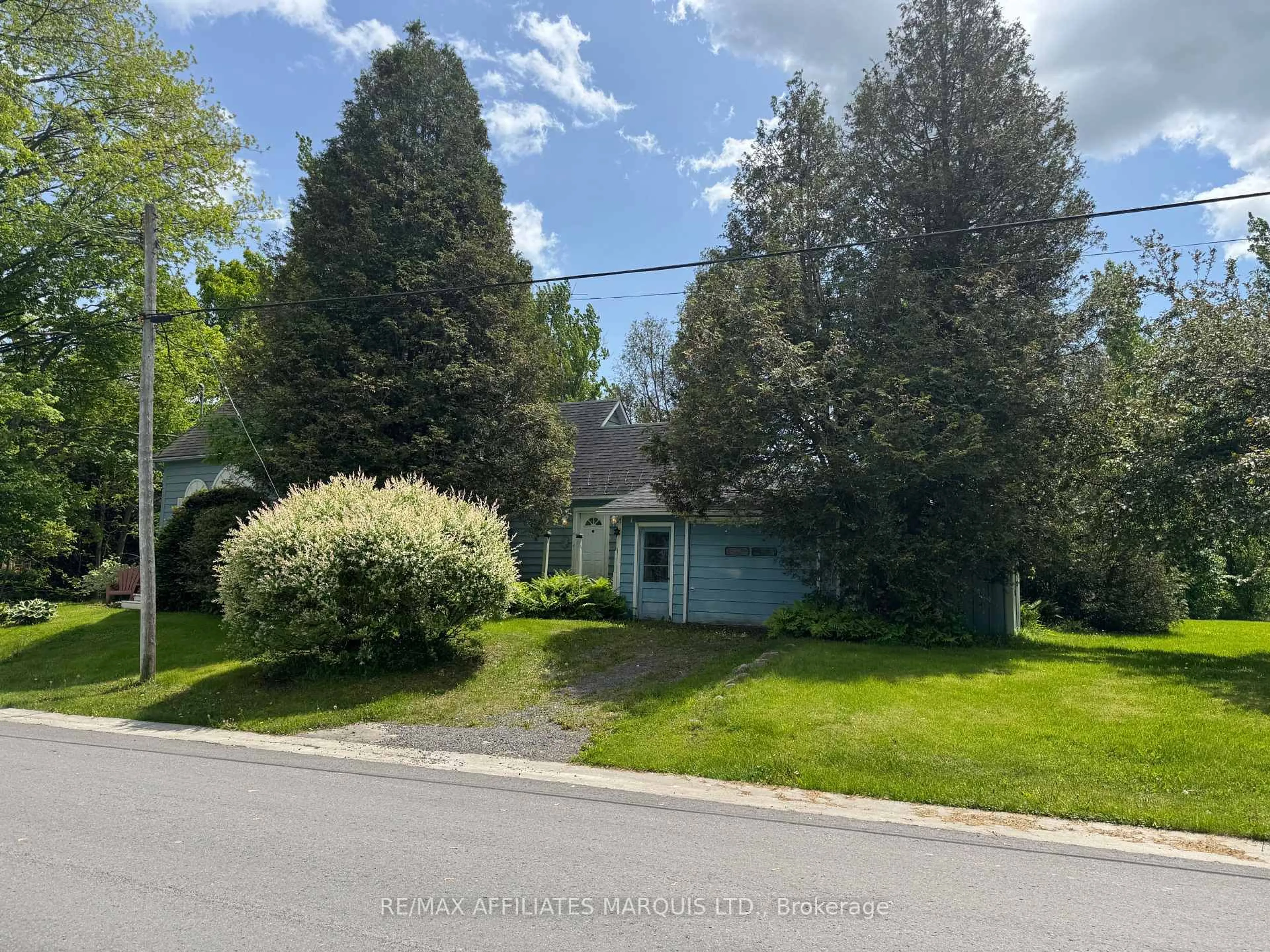 A pic from outside/outdoor area/front of a property/back of a property/a pic from drone, street for 19626 William St, South Glengarry Ontario K0C 2J0