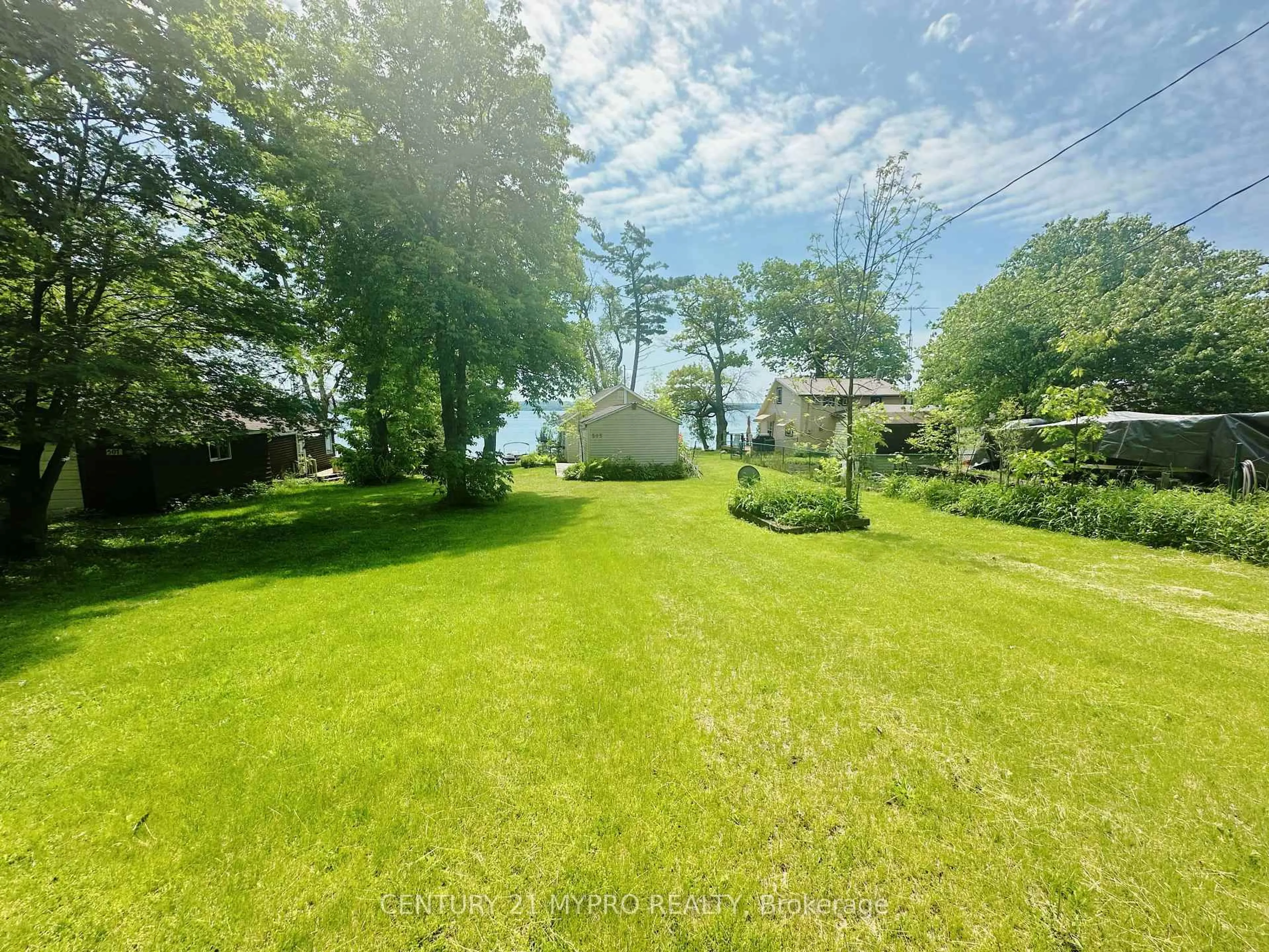 A pic from outside/outdoor area/front of a property/back of a property/a pic from drone, water/lake/river/ocean view for 505 Foley Rd, Otonabee-South Monaghan Ontario K0L 2G0