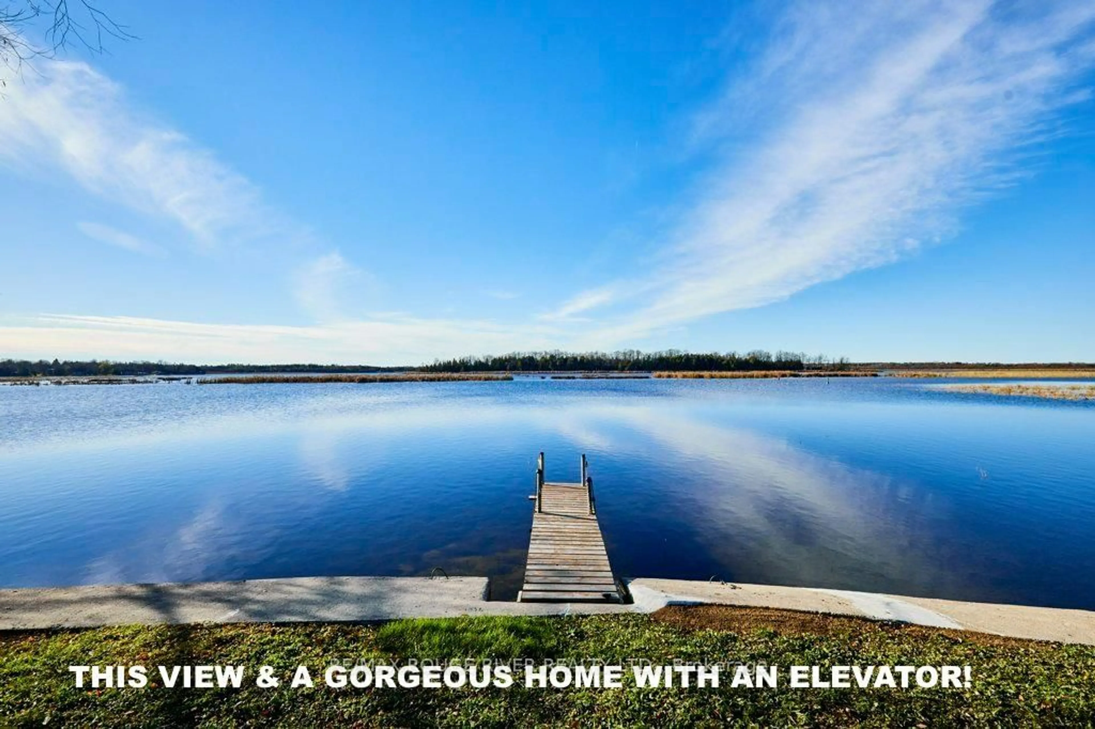 A pic from outside/outdoor area/front of a property/back of a property/a pic from drone, water/lake/river/ocean view for 81 Laird Dr, Kawartha Lakes Ontario K9V 4R6