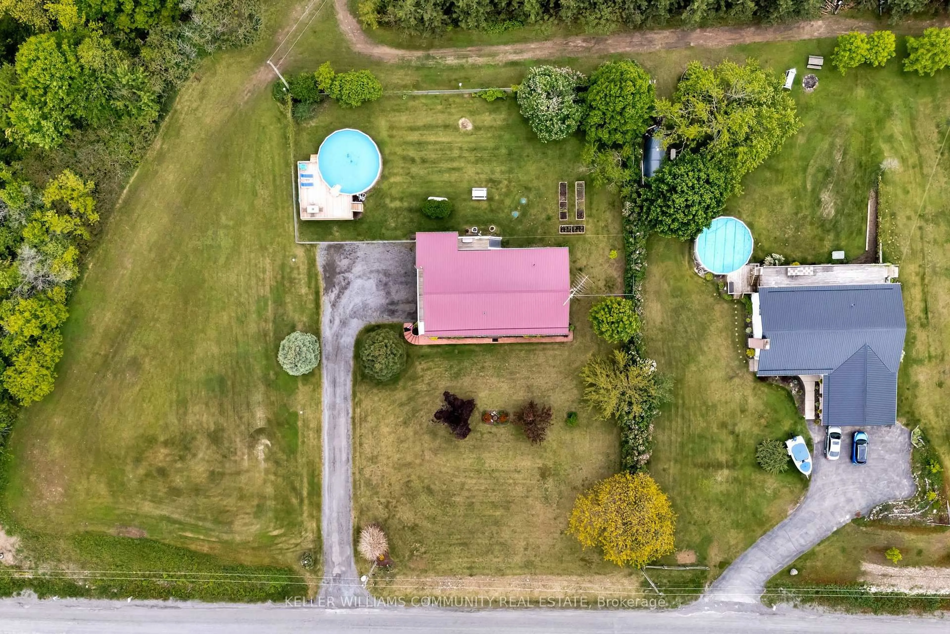 A pic from outside/outdoor area/front of a property/back of a property/a pic from drone, water/lake/river/ocean view for 321 Schriver Rd, Brighton Ontario K0K 1H0