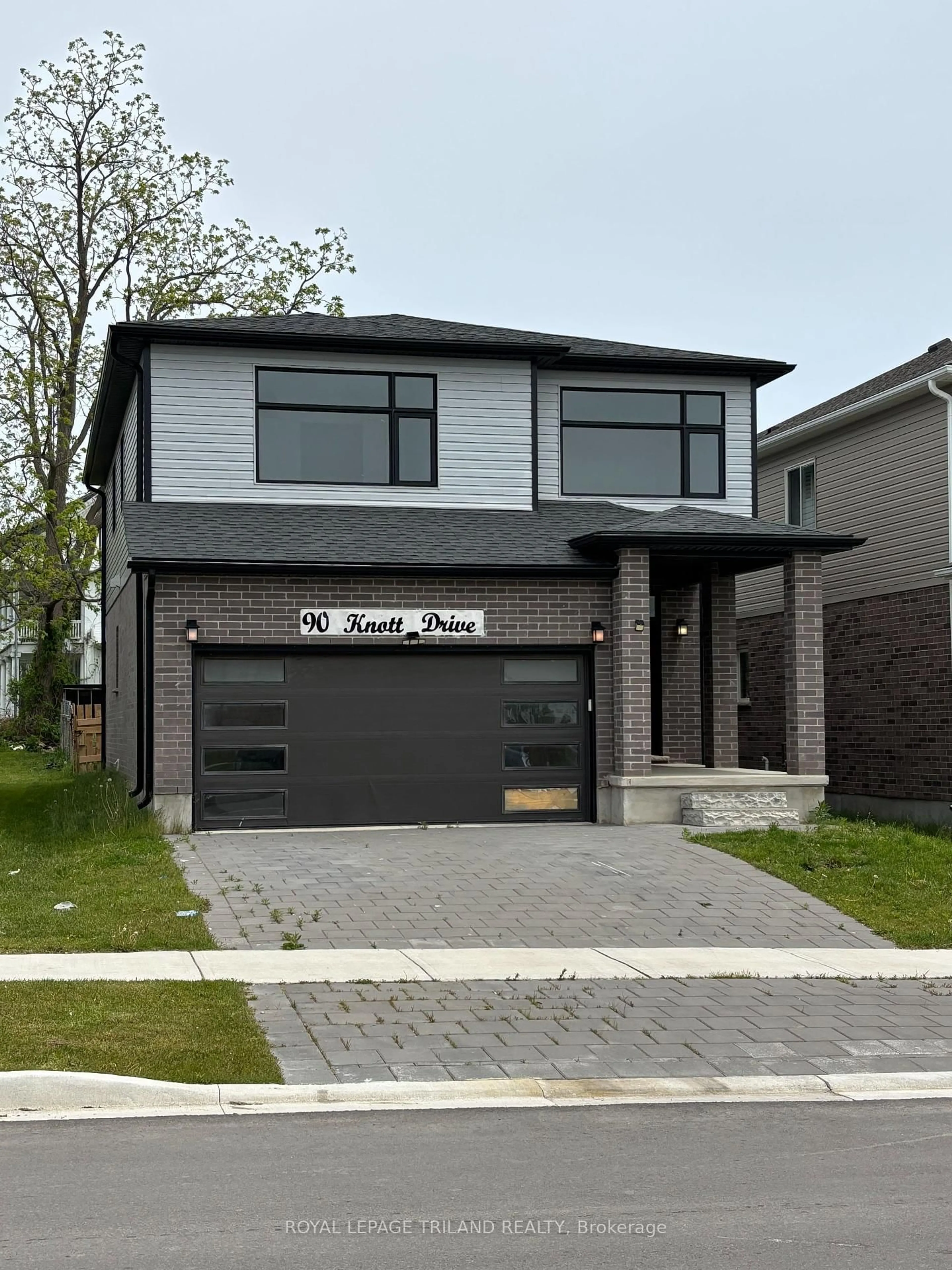 Home with brick exterior material, street for 90 Knott Dr, London South Ontario N0L 0G5