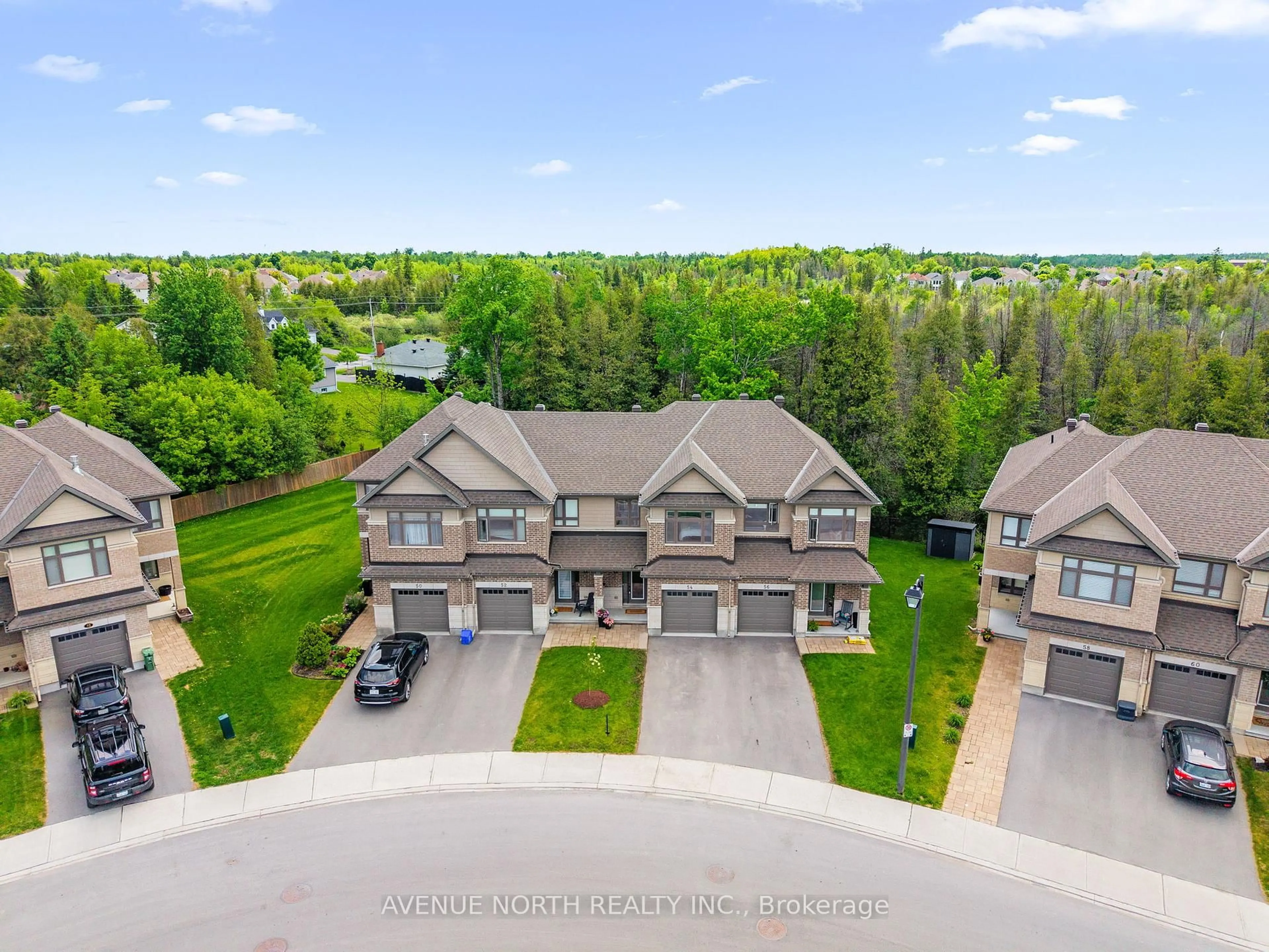 A pic from outside/outdoor area/front of a property/back of a property/a pic from drone, mountain view for 54 Porter St, Stittsville Ontario K2S 2L9