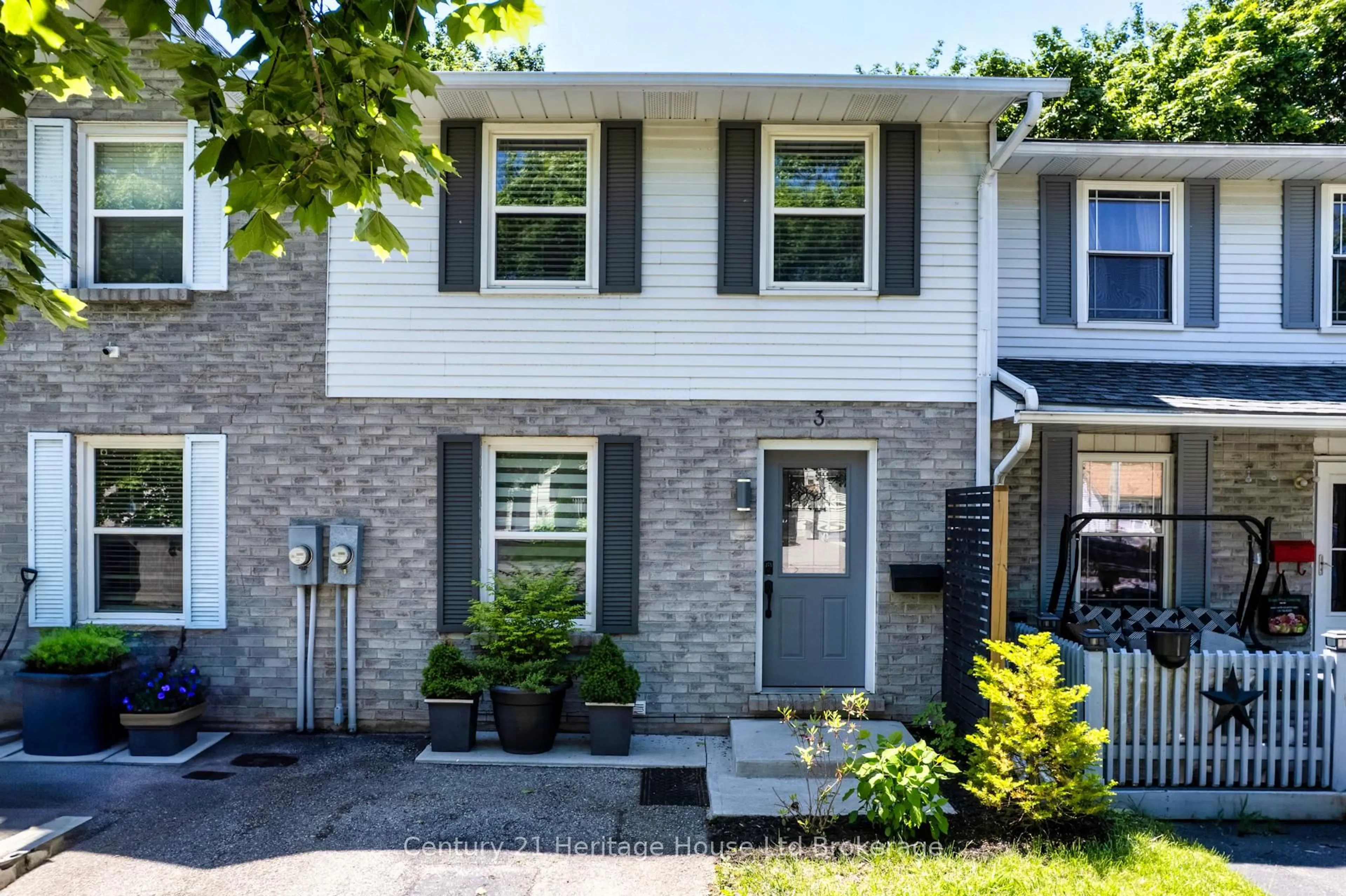 Home with brick exterior material, street for 35 Blandford St #3, Woodstock Ontario N4S 7H7