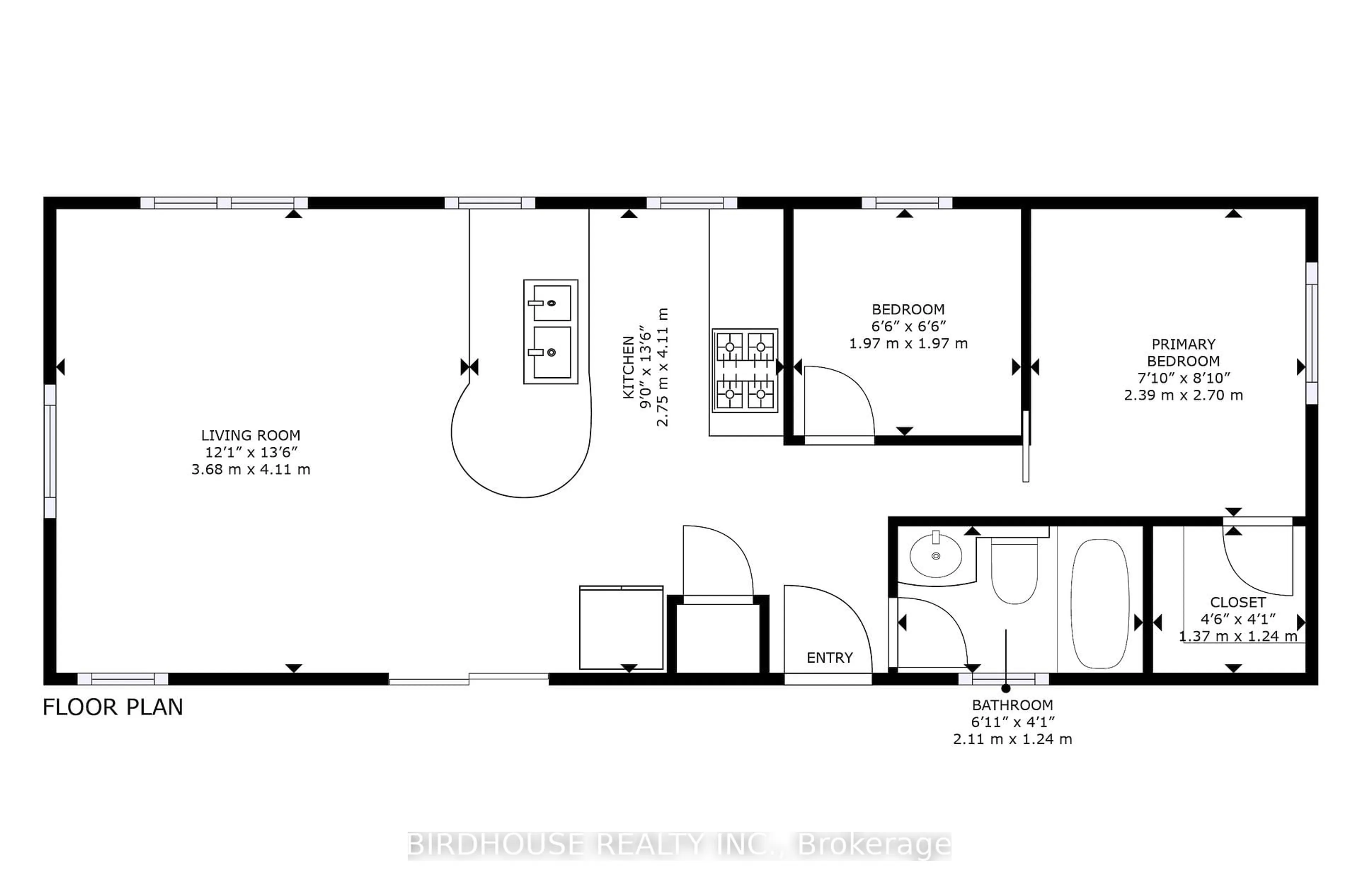 Floor plan for 657 Thunder Bridge Rd #W4, Kawartha Lakes Ontario K9V 4R1
