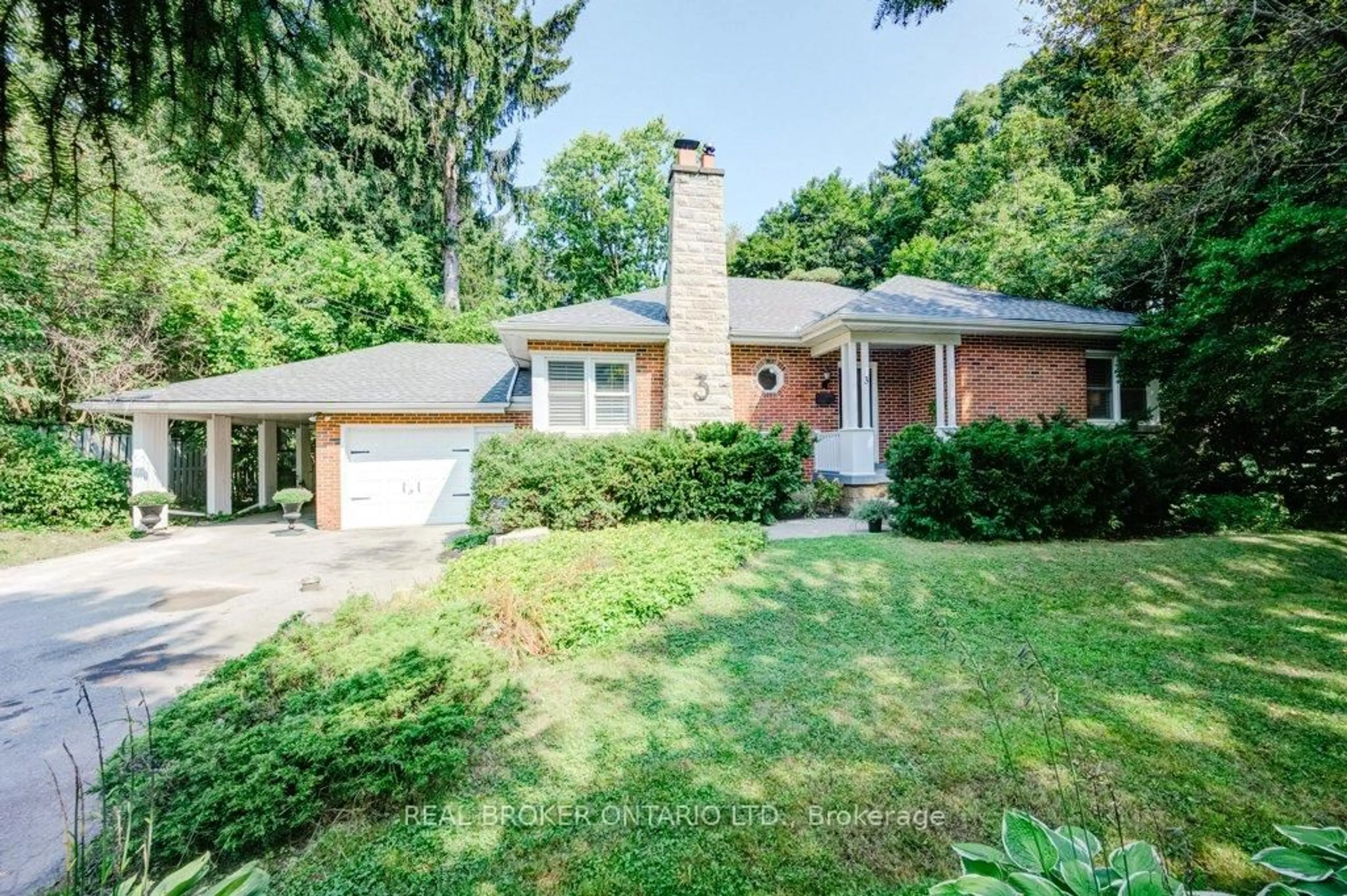 Home with brick exterior material, street for 3 Fallsview Rd, Hamilton Ontario L9H 5J7