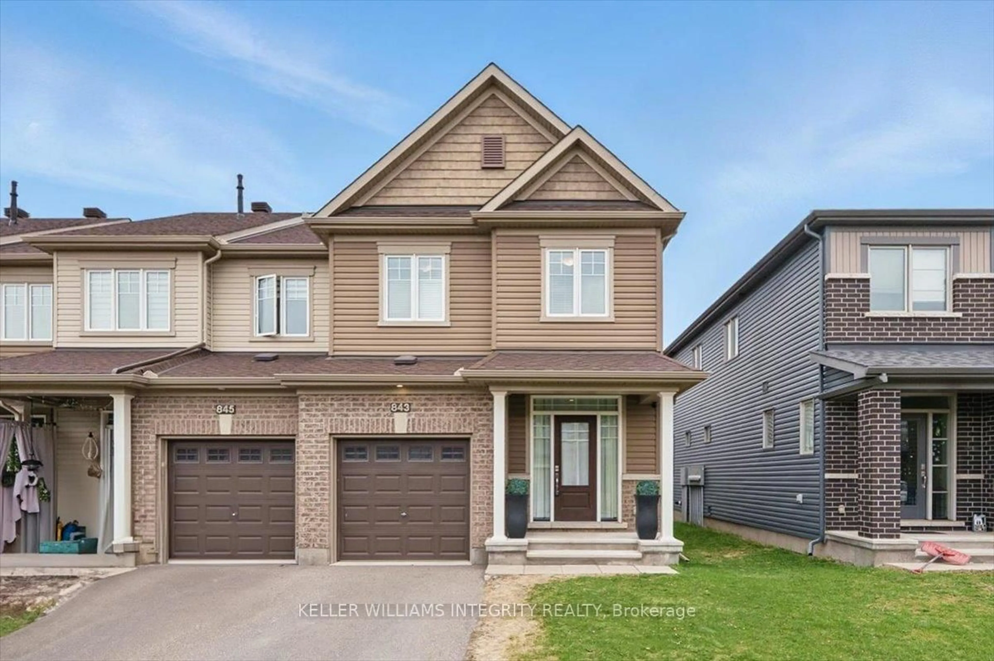 Home with brick exterior material, street for 843 June Grass St, Orleans Ontario K4A 1H4