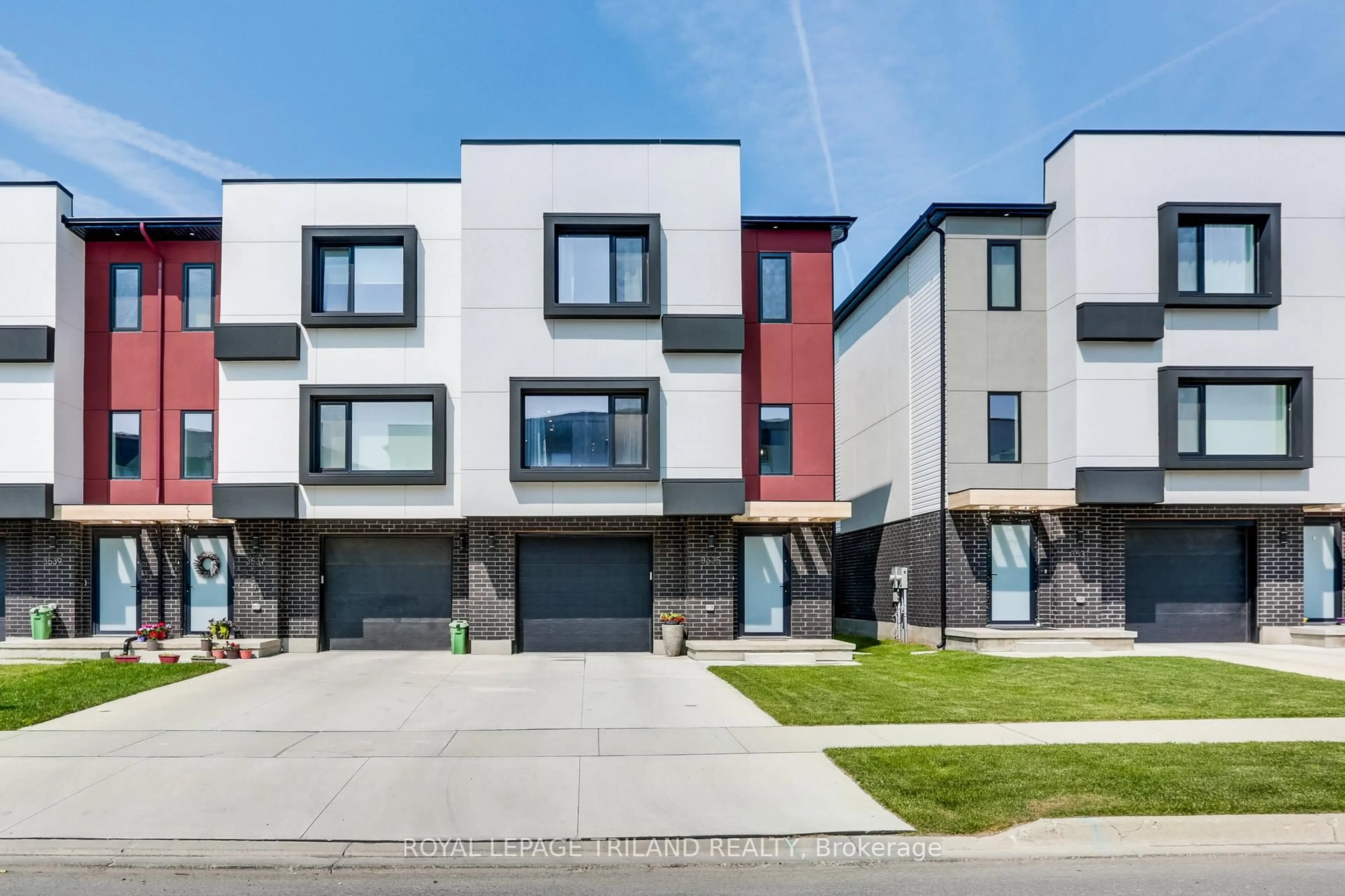 Home with brick exterior material, street for 3535 Emily Carr Lane, London South Ontario N6L 0H7