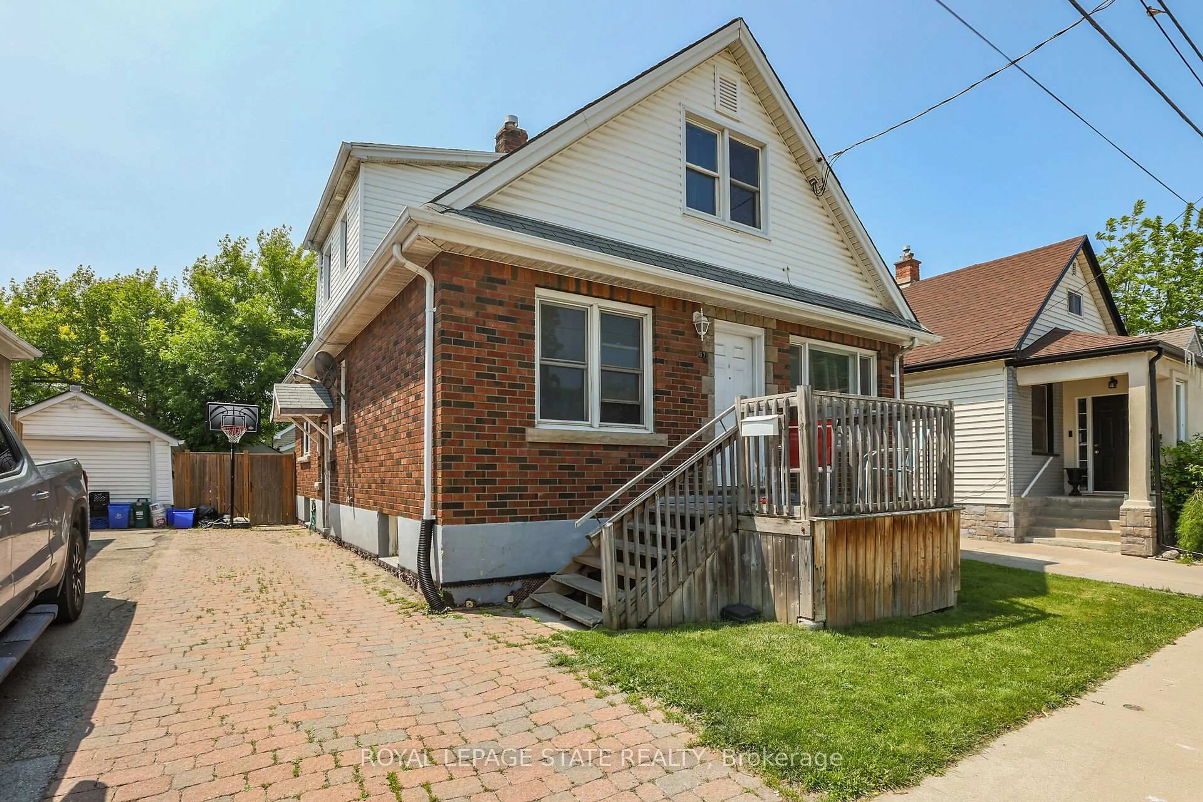 Home with brick exterior material, street for 67 St. George St, St. Catharines Ontario L2M 5P5
