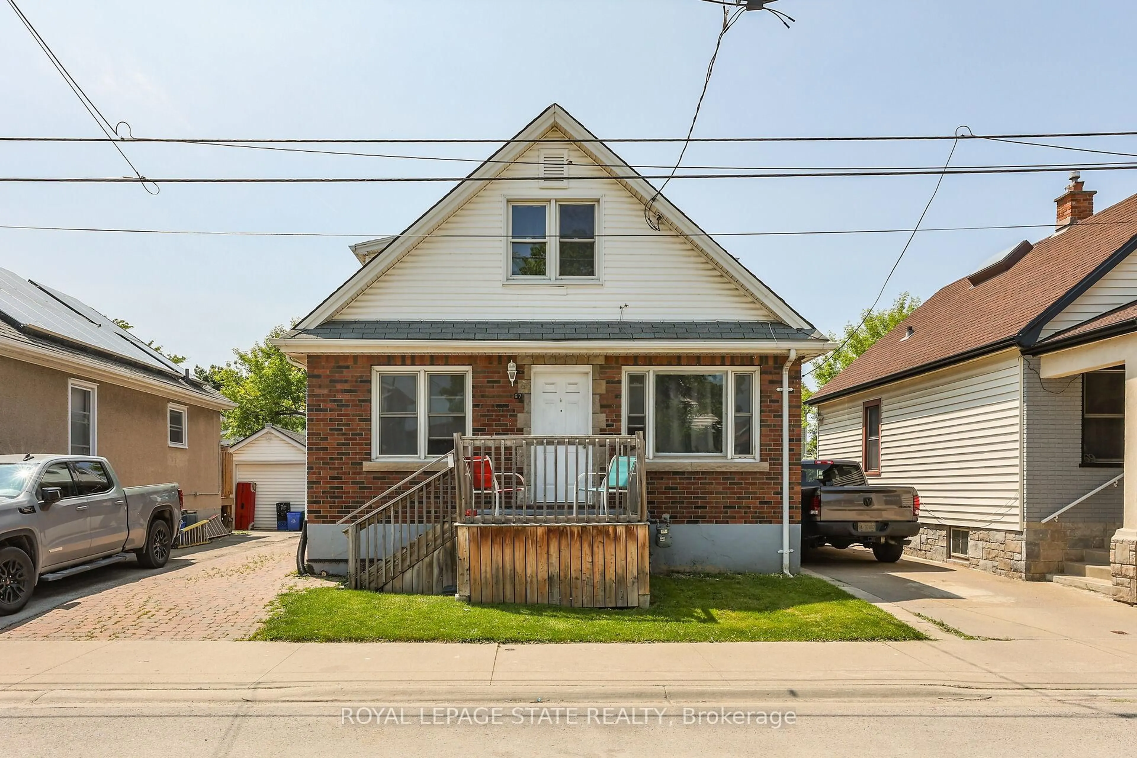 Home with brick exterior material, street for 67 St. George St, St. Catharines Ontario L2M 5P5