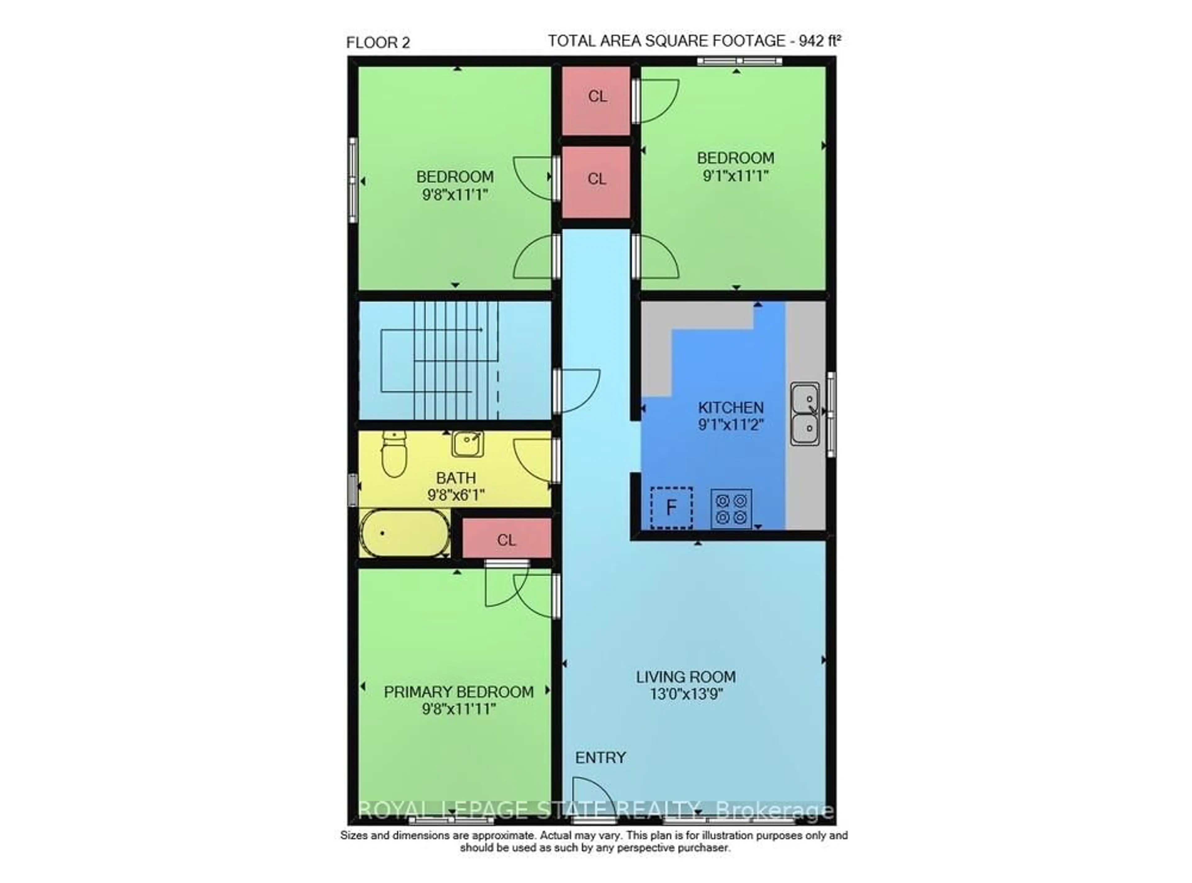 Floor plan for 67 St. George St, St. Catharines Ontario L2M 5P5