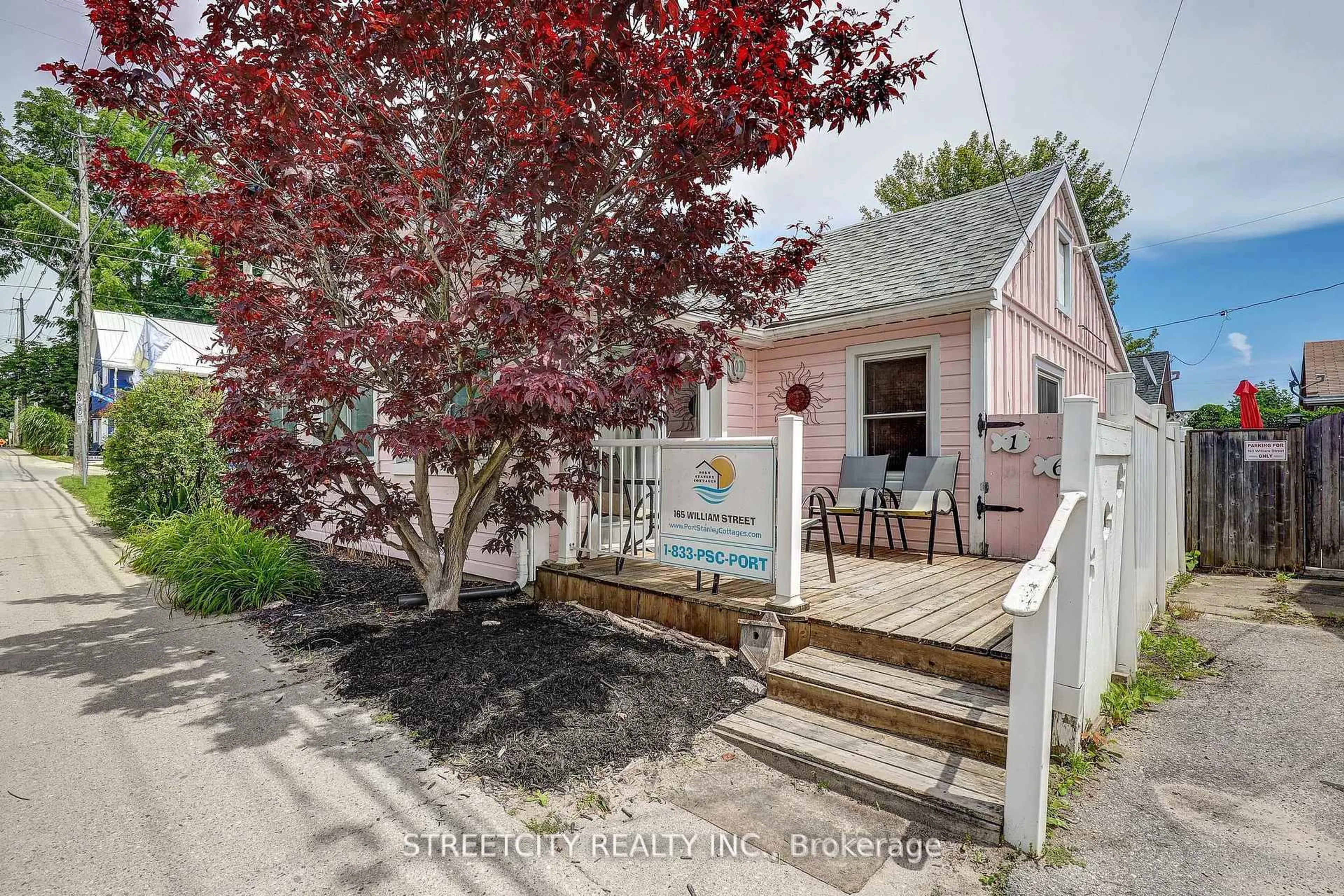Patio, street for 165 William St, Central Elgin Ontario N5L 1C7