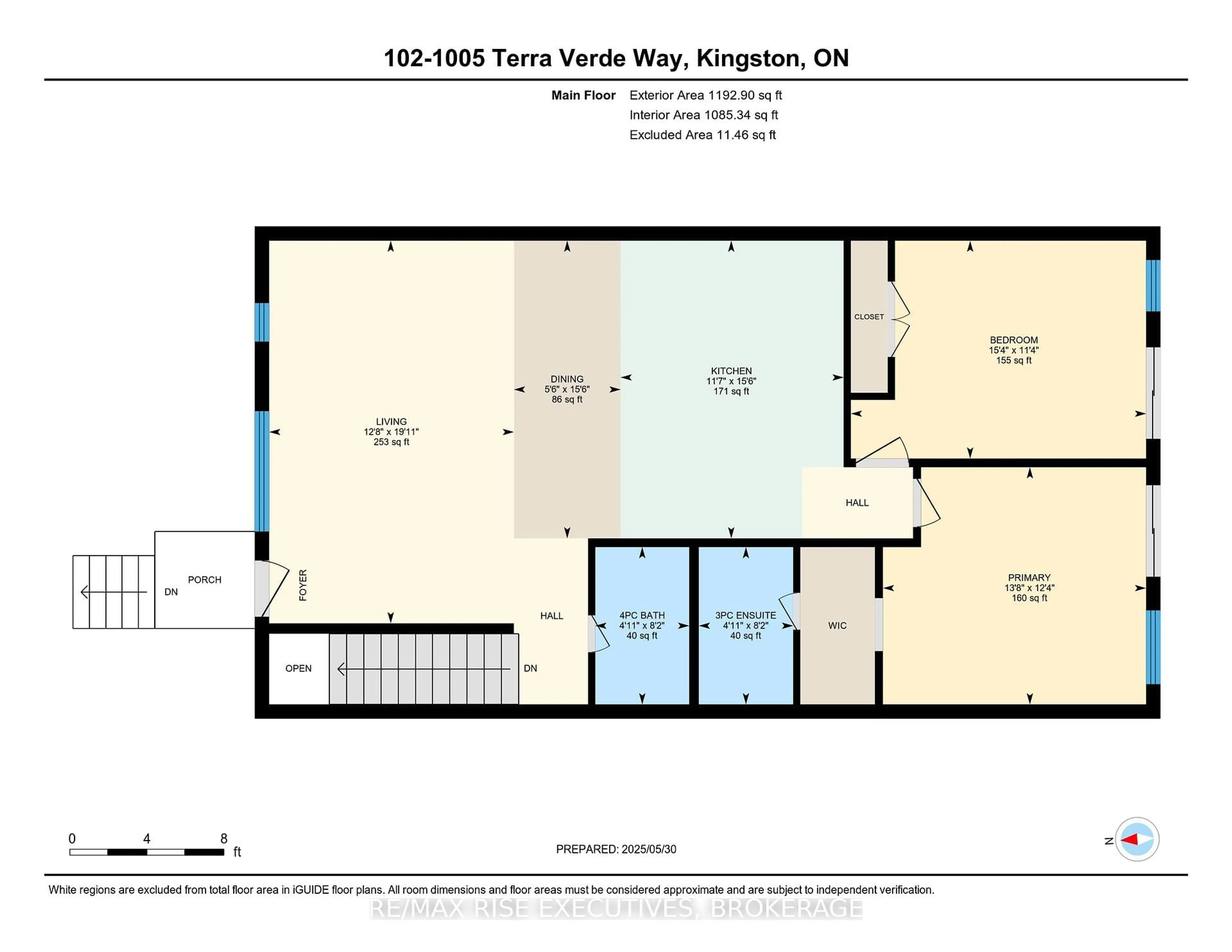 Floor plan for 1005 Terra Verde Way #102, Kingston Ontario K7P 0T8