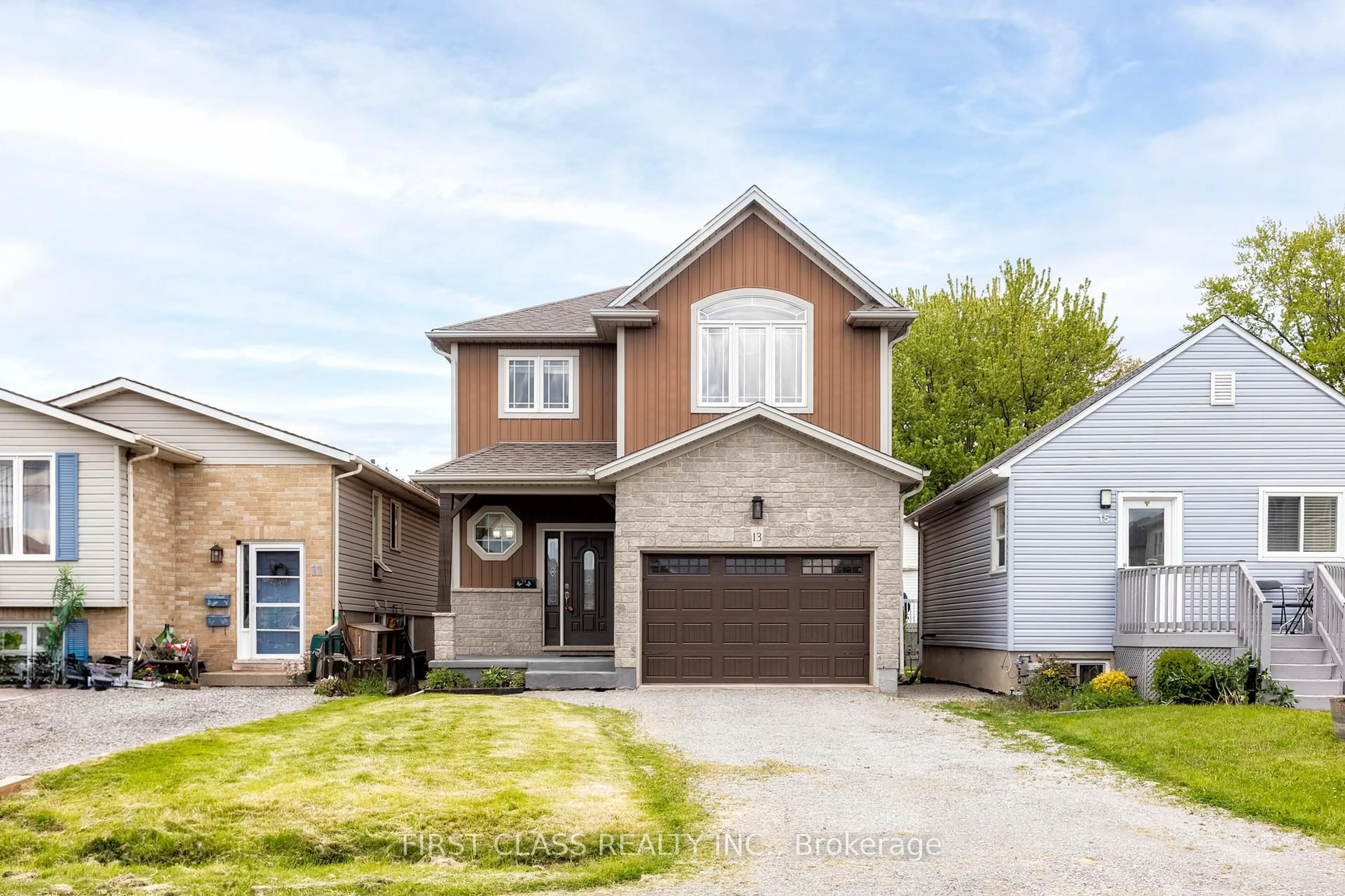 Home with brick exterior material, street for 13 Stepney St, St. Catharines Ontario L2M 1P9