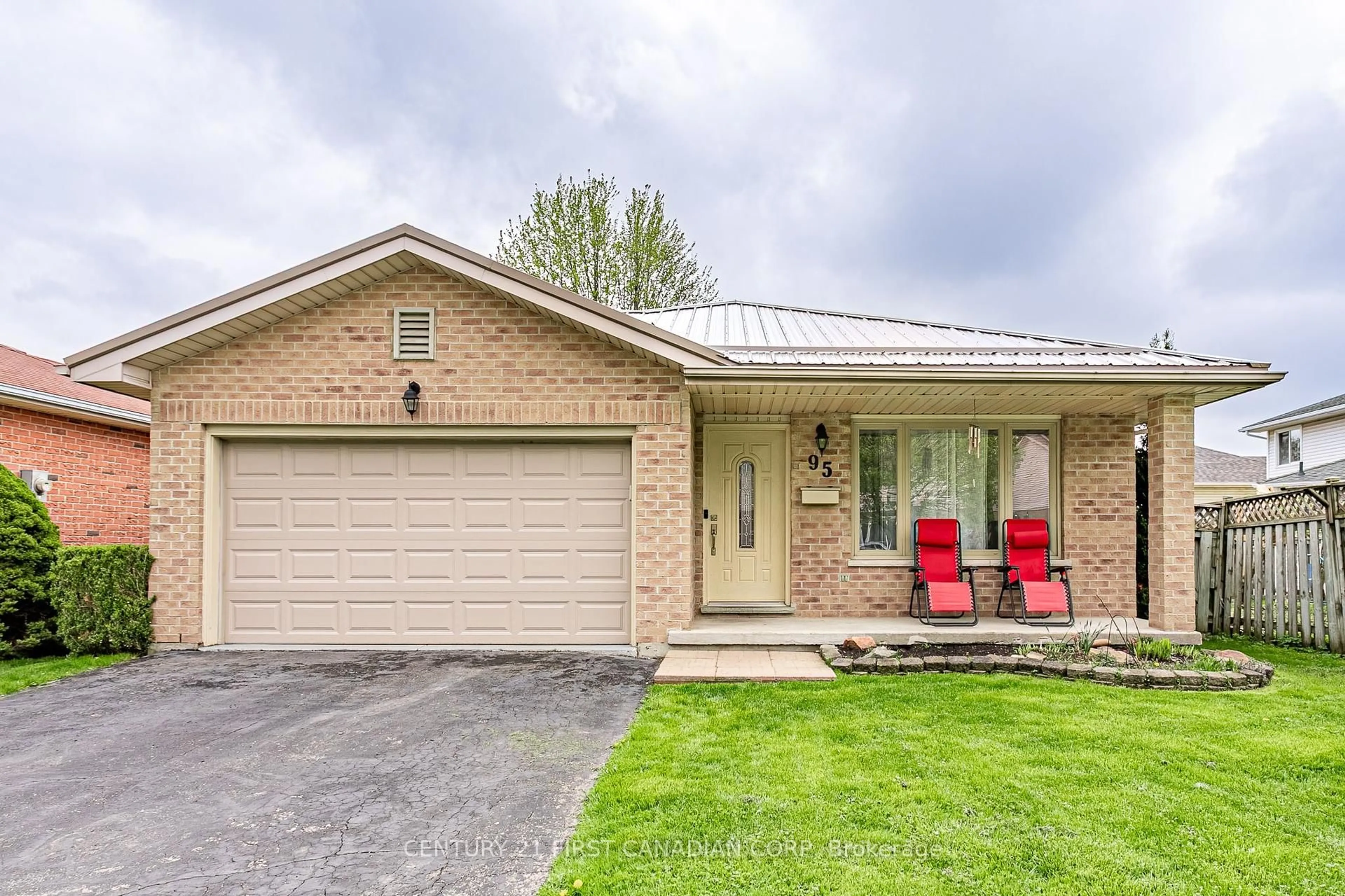 Home with brick exterior material, street for 95 Josselyn Dr, London South Ontario N6E 3V6