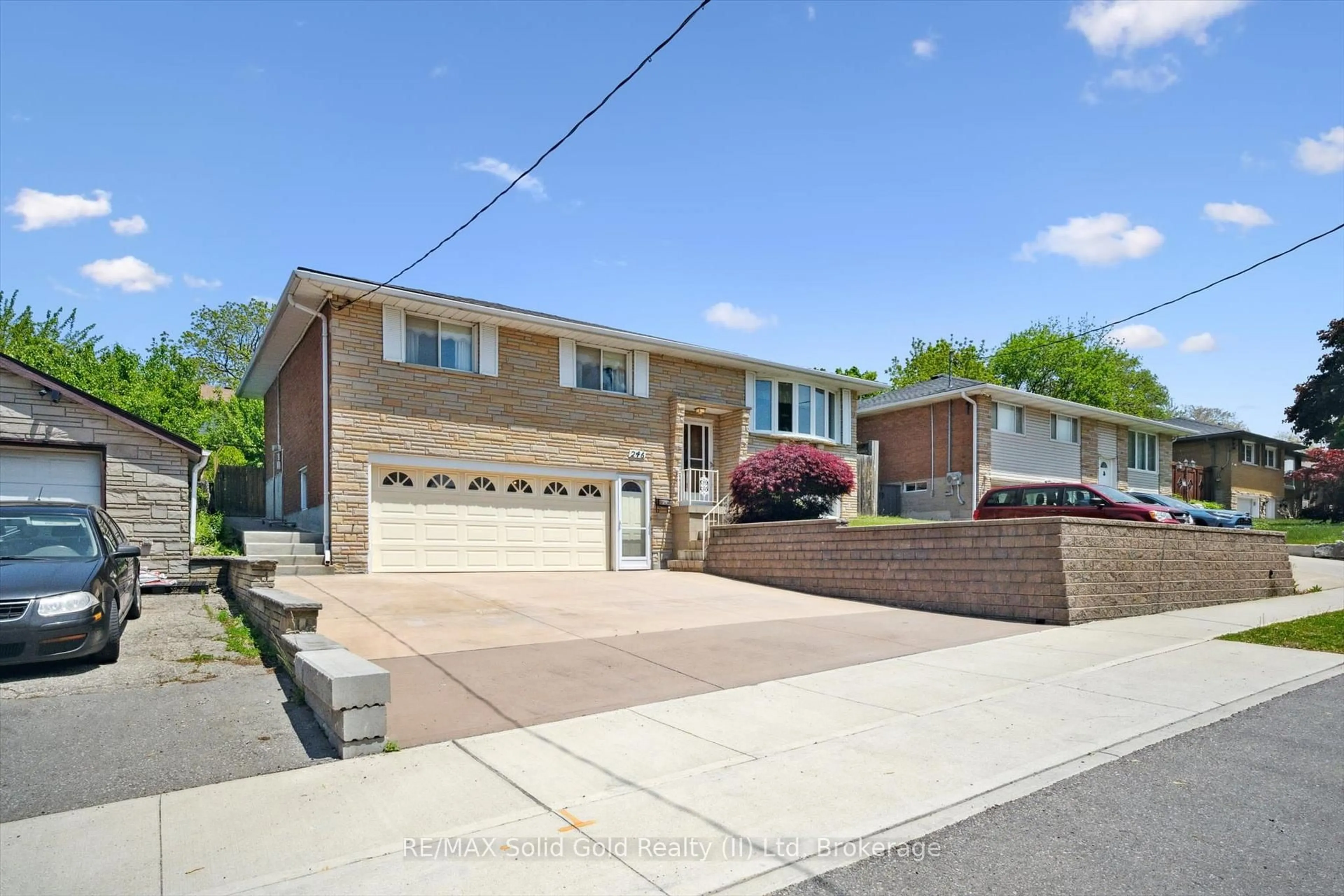 Home with brick exterior material, street for 246 Thaler Ave, Kitchener Ontario N2A 1R6