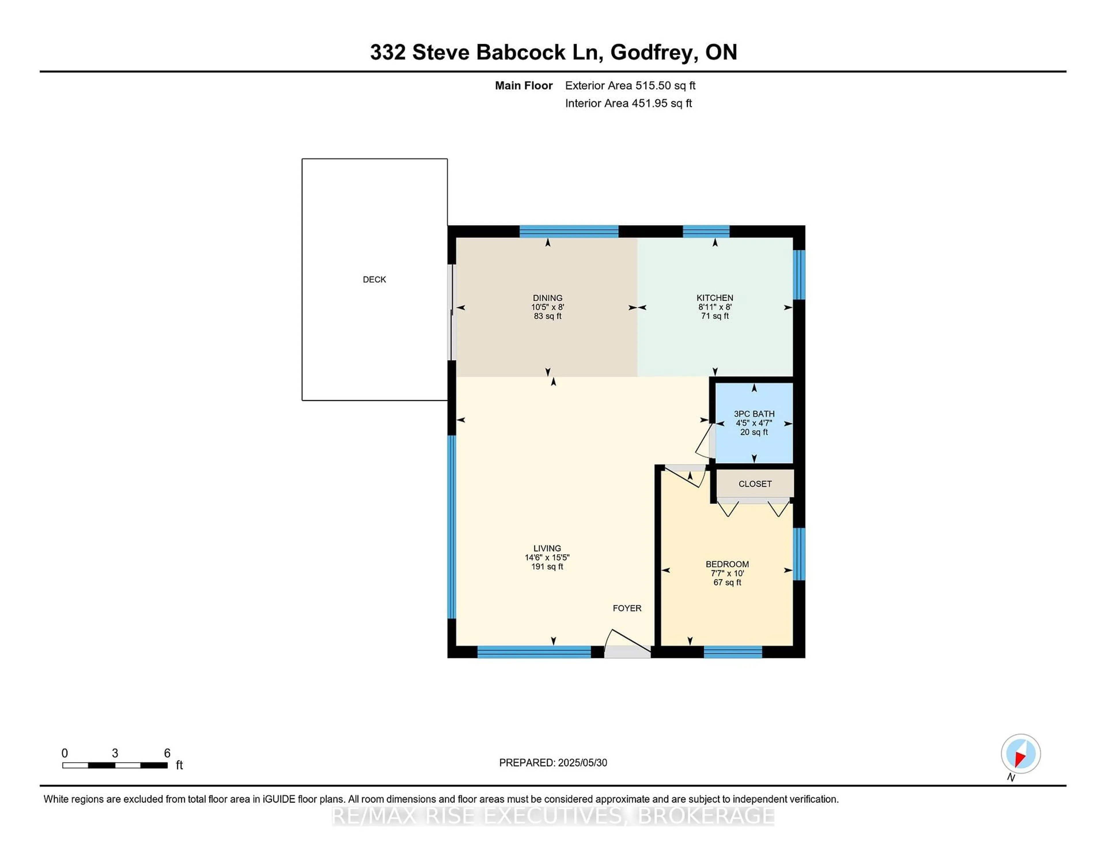 Floor plan for 332 Steve Babcock Lane, Hartington Ontario K0H 1W0