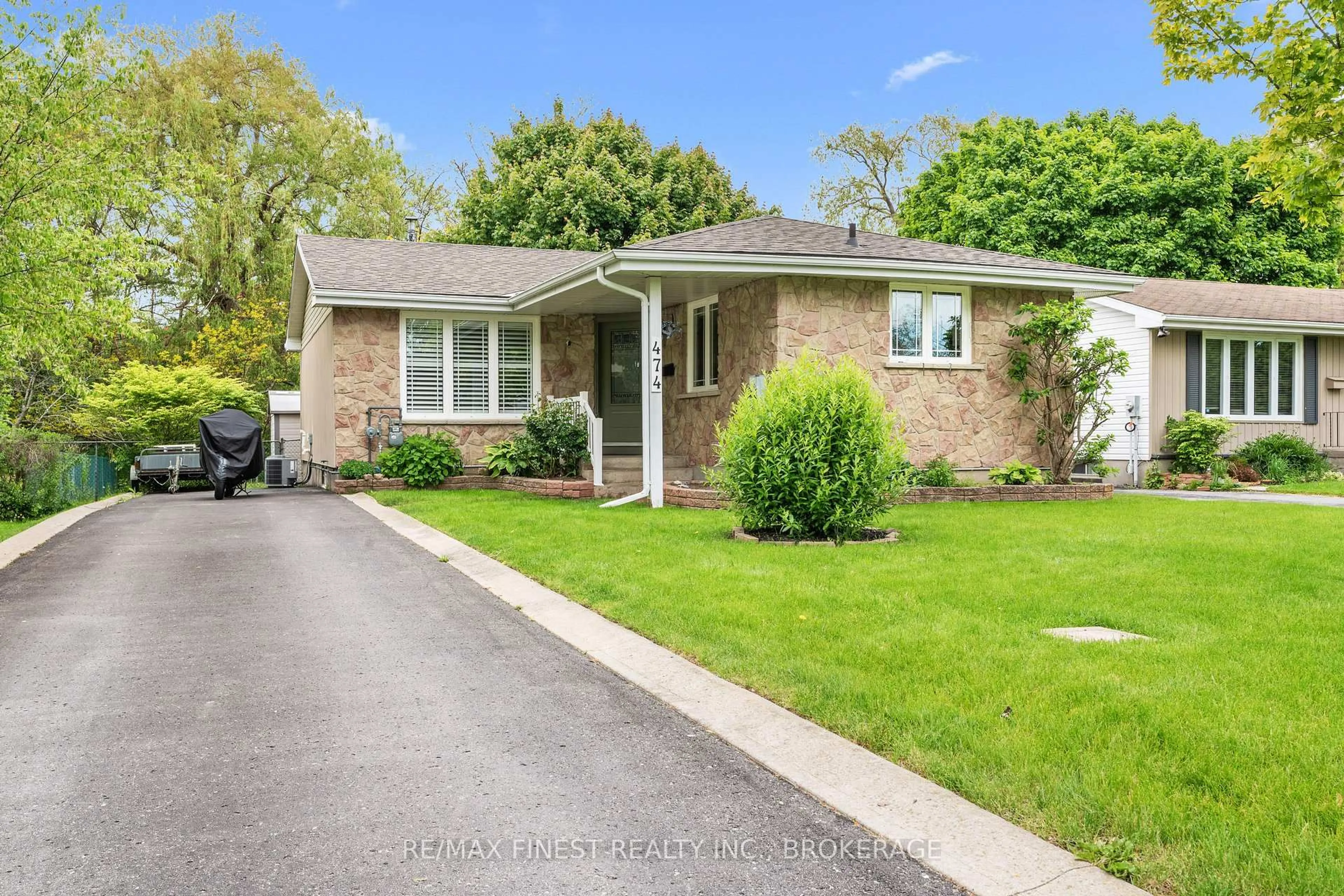 Home with brick exterior material, street for 474 Canterbury Cres, Kingston Ontario K7M 6X1
