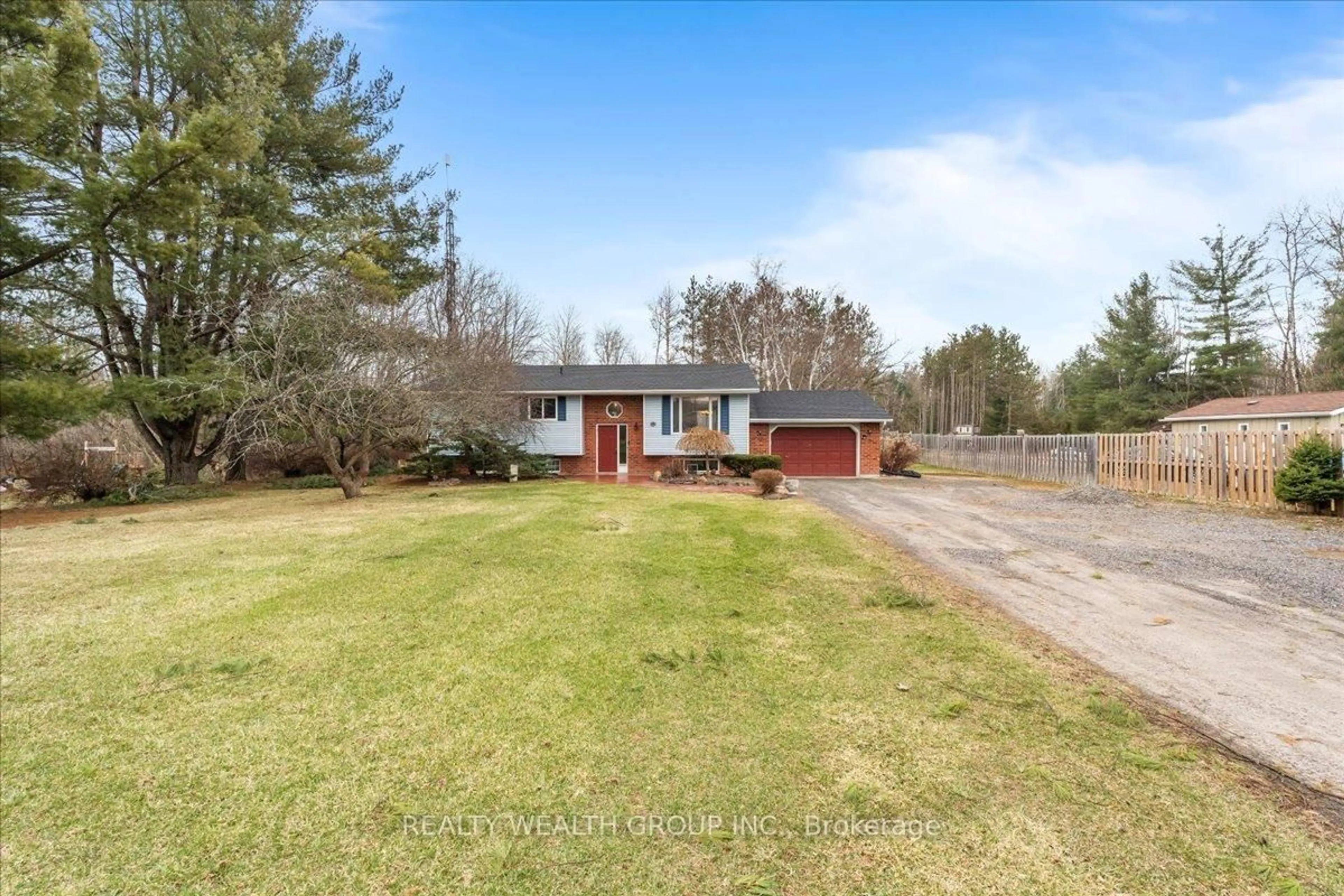 A pic from outside/outdoor area/front of a property/back of a property/a pic from drone, street for 72 Halloway Rd, Stirling Ontario K0K 3E0