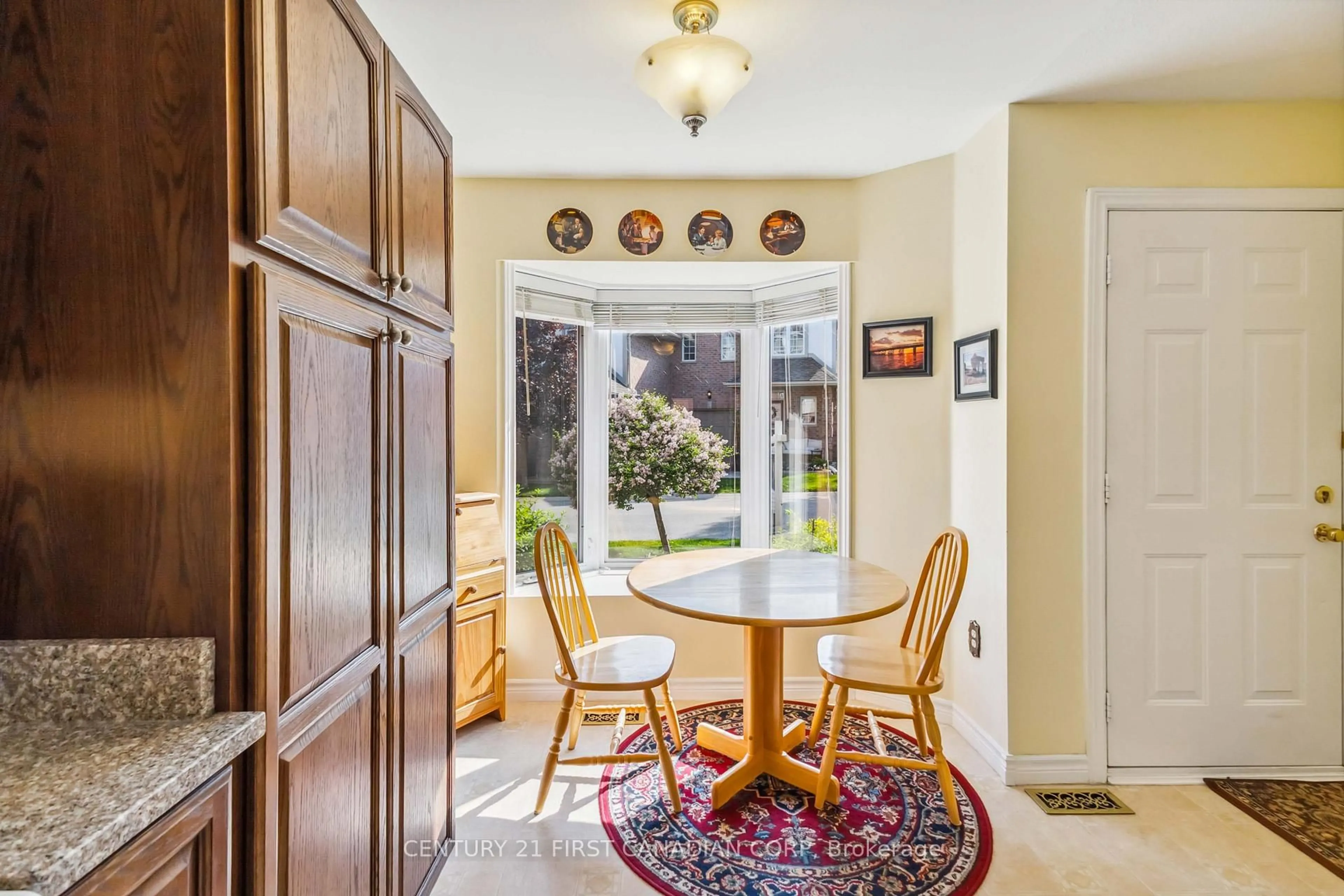 Dining room, ceramic/tile floor for 9 Ailsa Pl #59, London South Ontario N5Z 4Z6