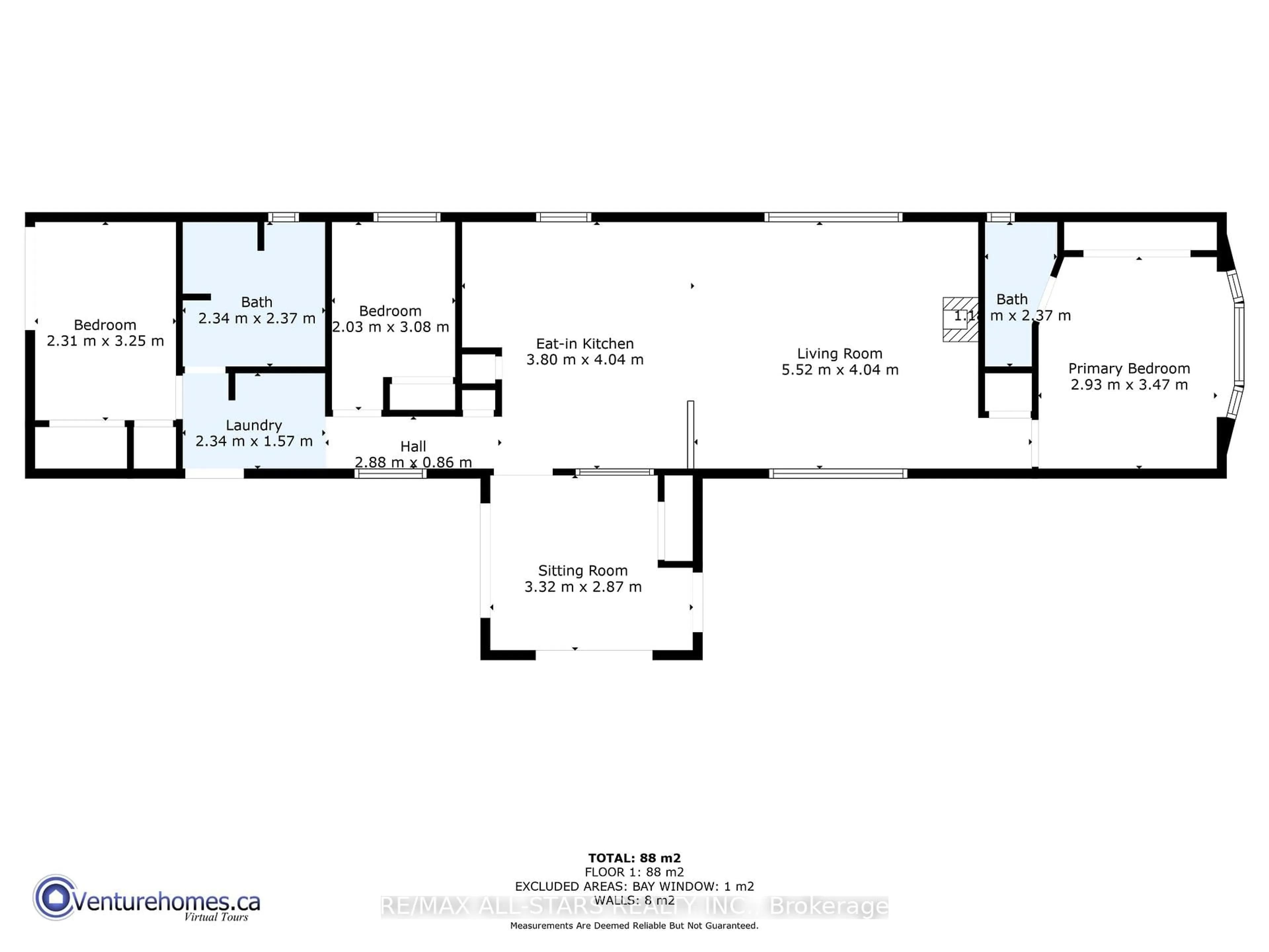 Floor plan for 14 Hill St, Kawartha Lakes Ontario K9V 4R1