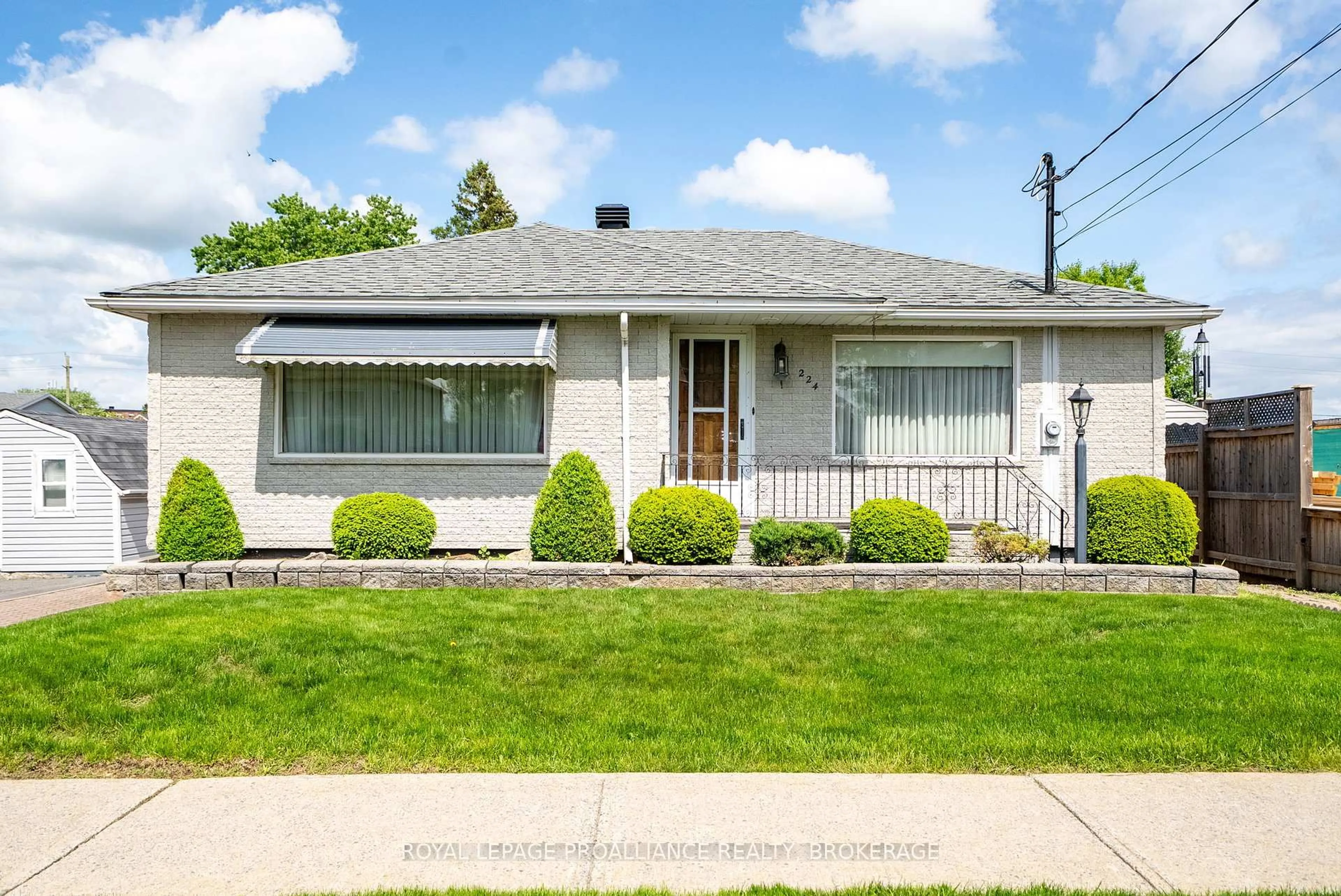 Home with vinyl exterior material, street for 224 Danis Ave, Cornwall Ontario K6H 5E7