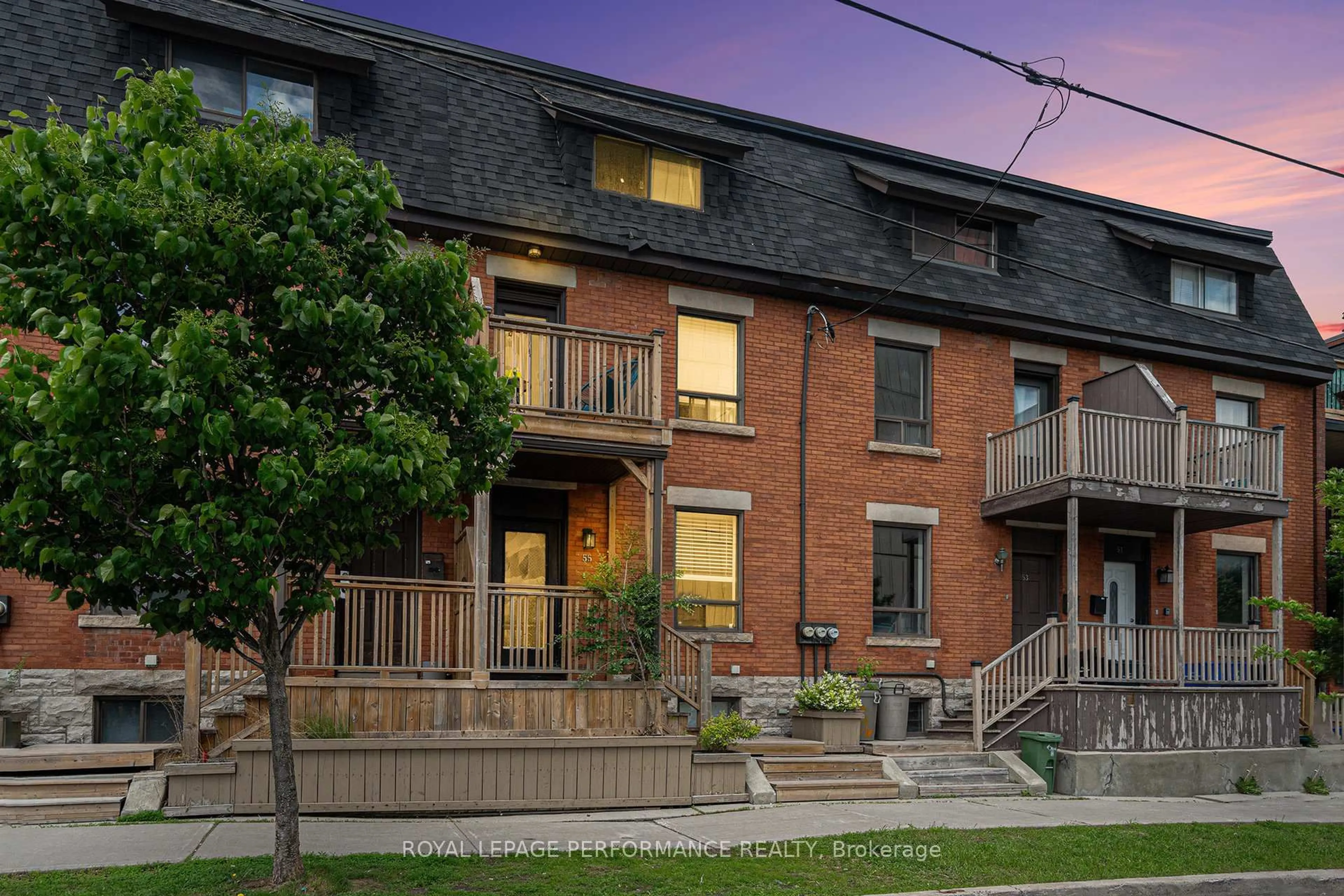 Home with brick exterior material, street for 55 Argyle Ave, Ottawa Ontario K2P 1B3