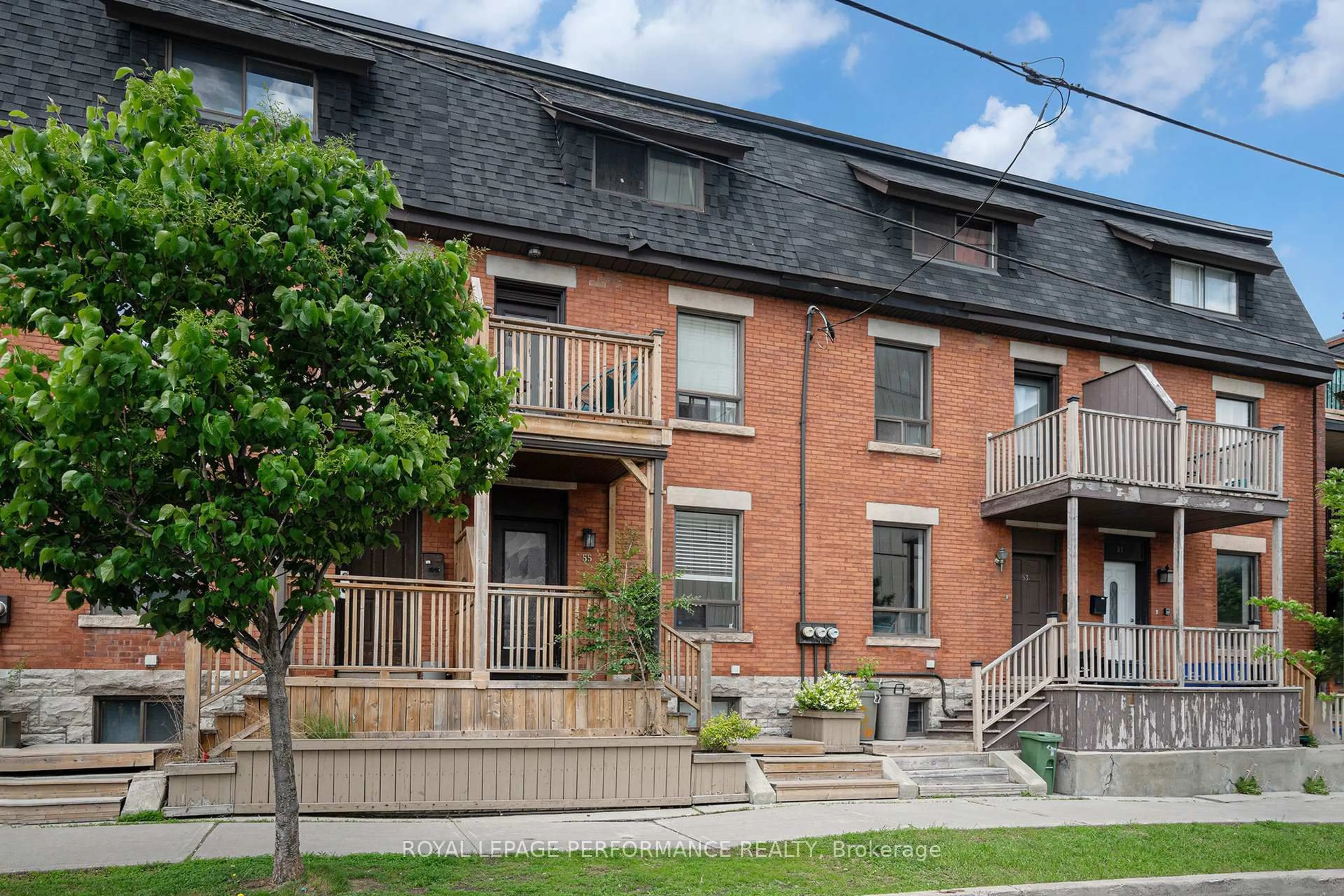 Home with brick exterior material, street for 55 Argyle Ave, Ottawa Ontario K2P 1B3
