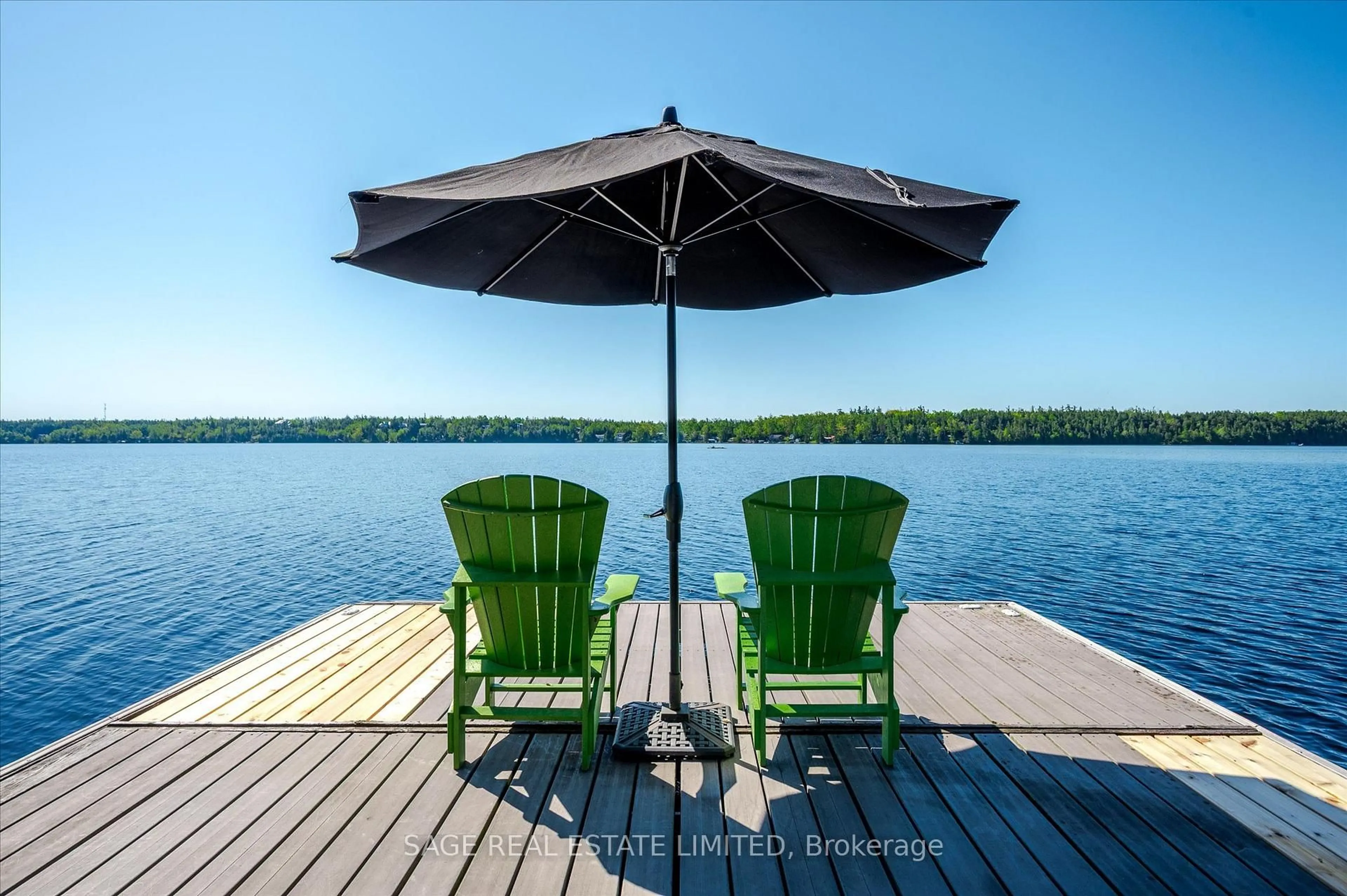 Patio, water/lake/river/ocean view for 51 Fire Route 96D, Trent Lakes Ontario K0M 1A0