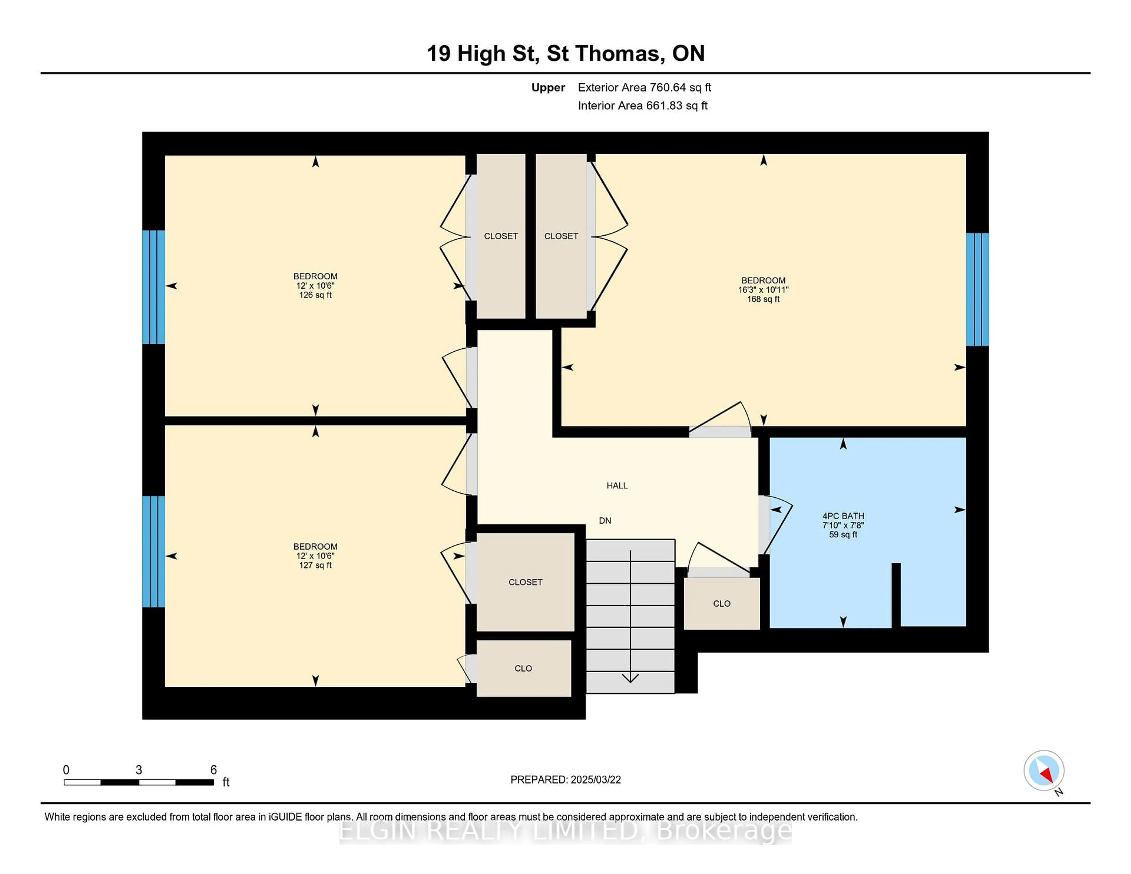 Floor plan for 19 High St, St. Thomas Ontario N5R 5R6