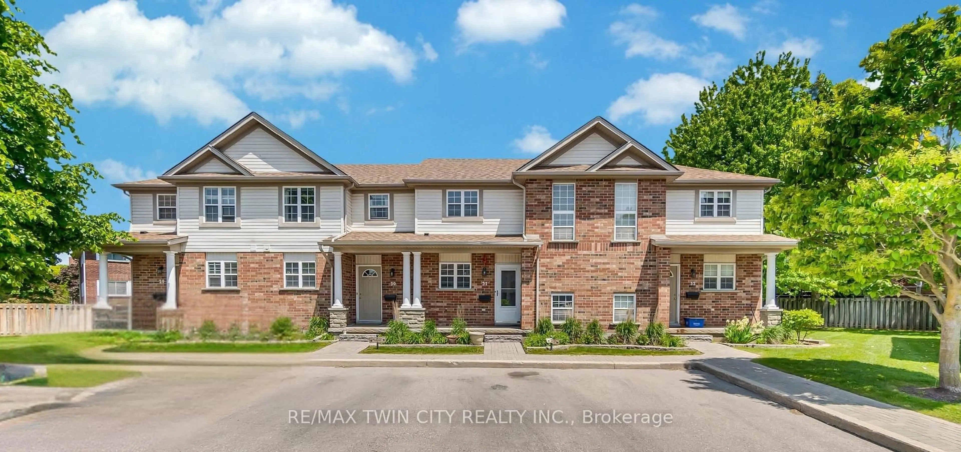 Home with brick exterior material, street for 400 Wilson Ave #31, Kitchener Ontario N2C 2S1