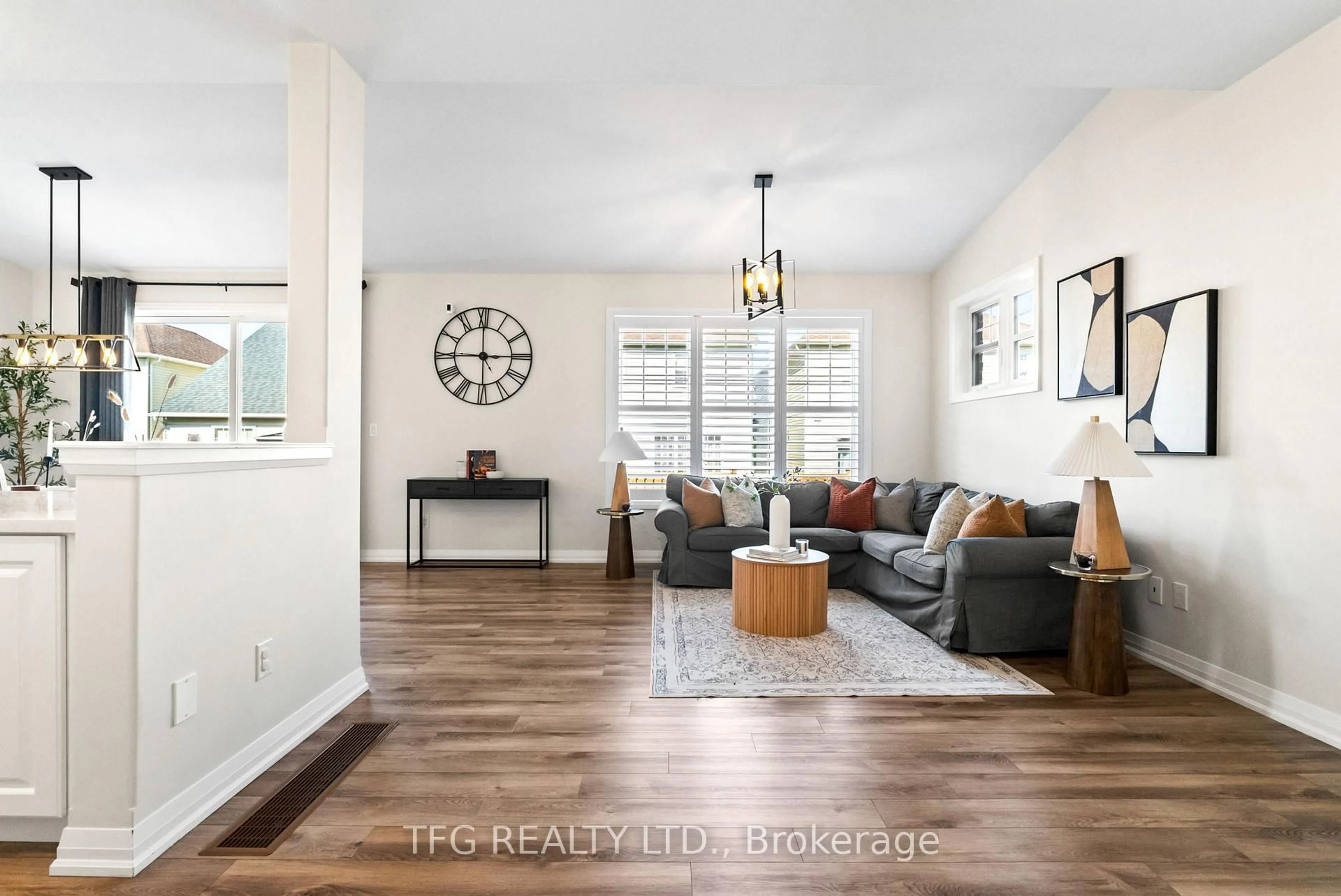 Living room with furniture, unknown for 522 Macintosh Grve, Peterborough North Ontario K9H 0K1