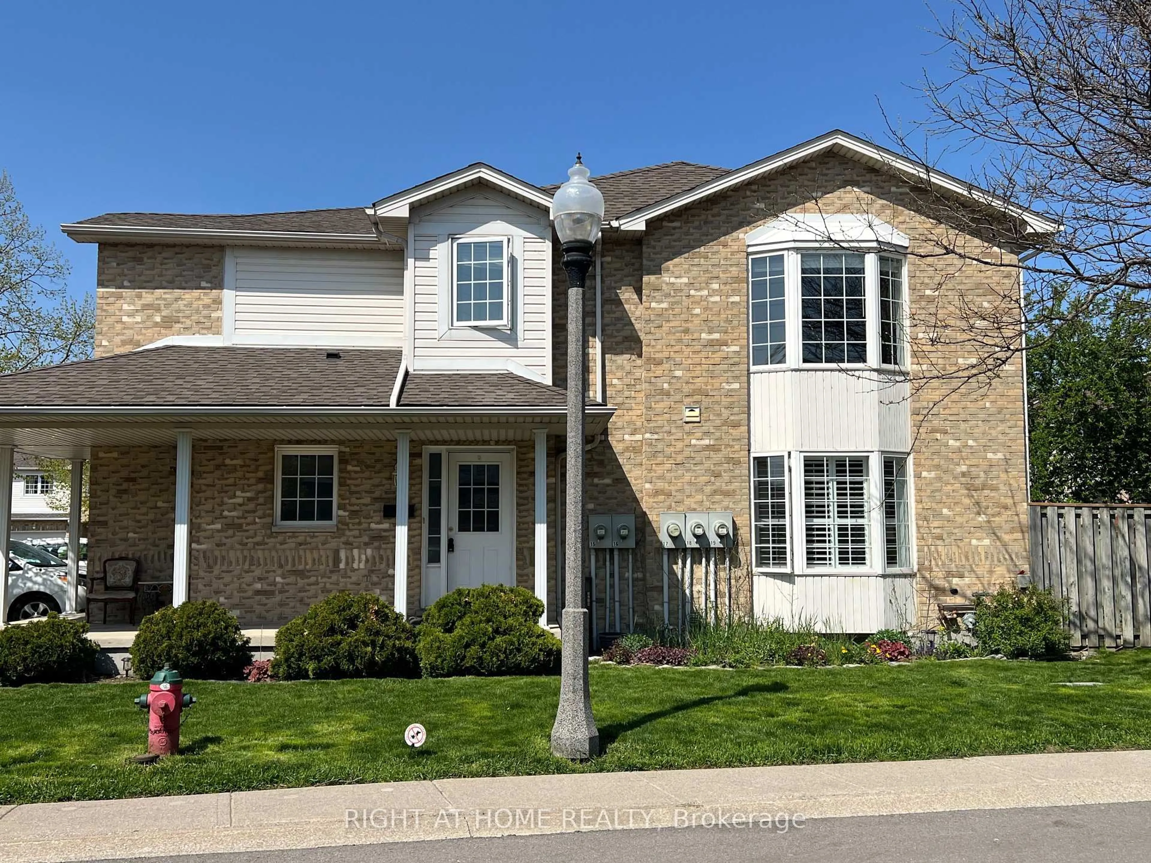 Home with brick exterior material, street for 485 Green Rd #15, Hamilton Ontario L8E 6A9