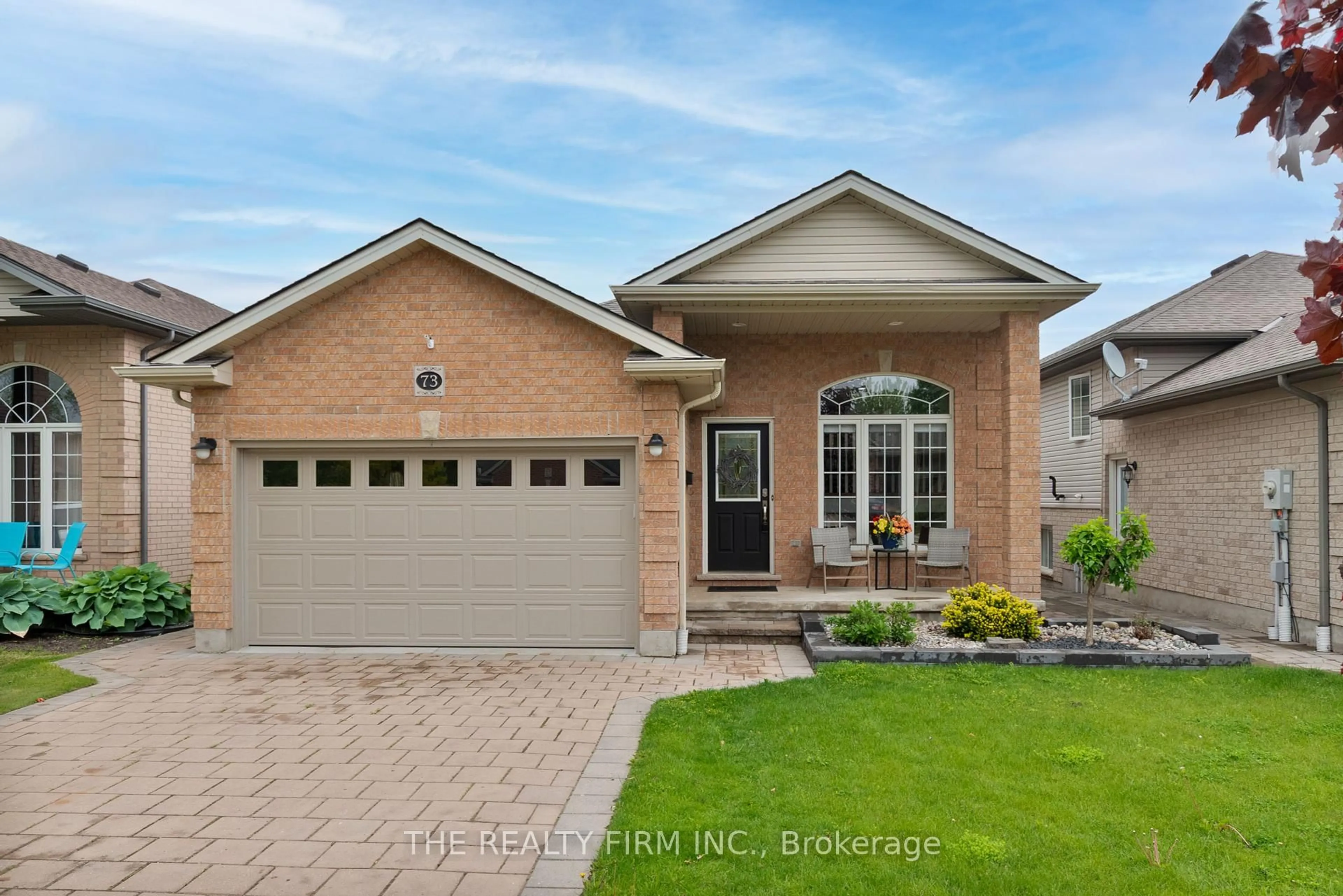 Home with brick exterior material, street for 73 Bridle Path, Strathroy Caradoc Ontario N7G 4K3