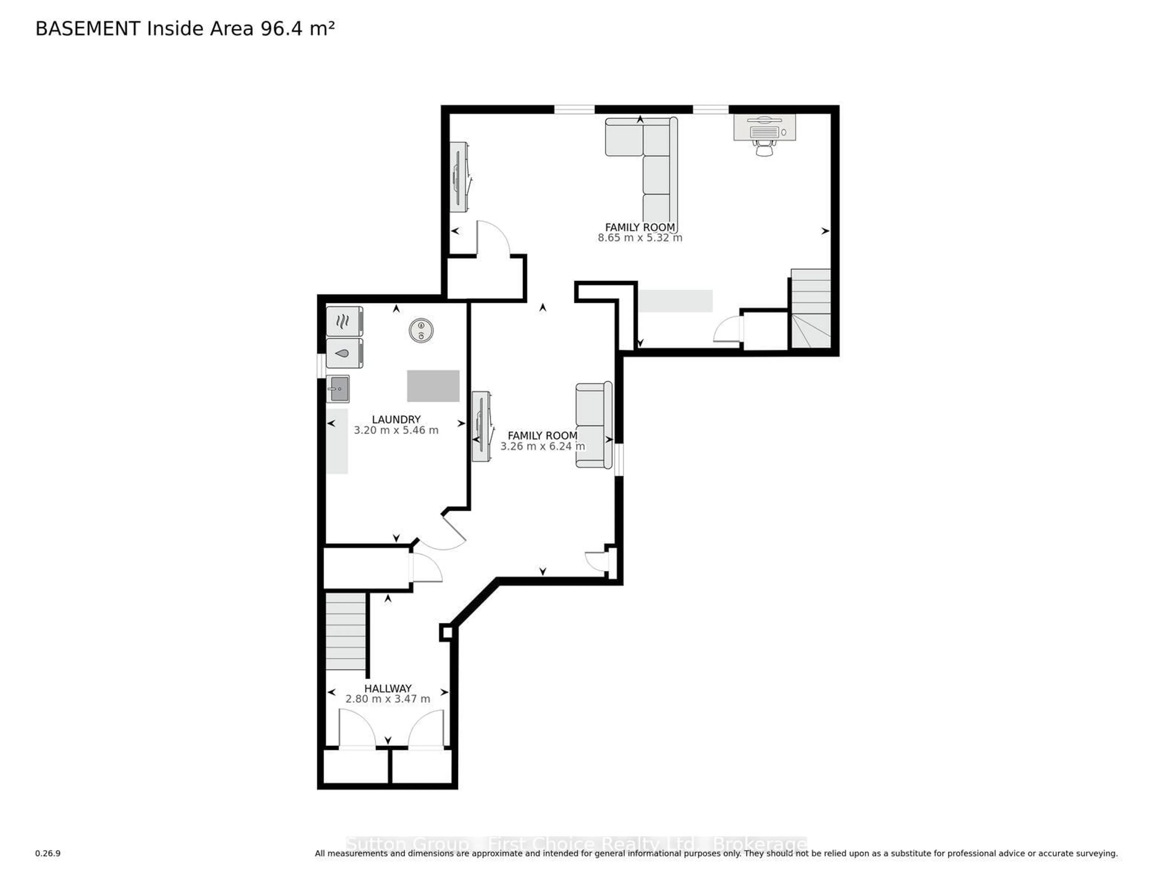 Floor plan for 186 Waterloo St, South Huron Ontario N0M 1S2