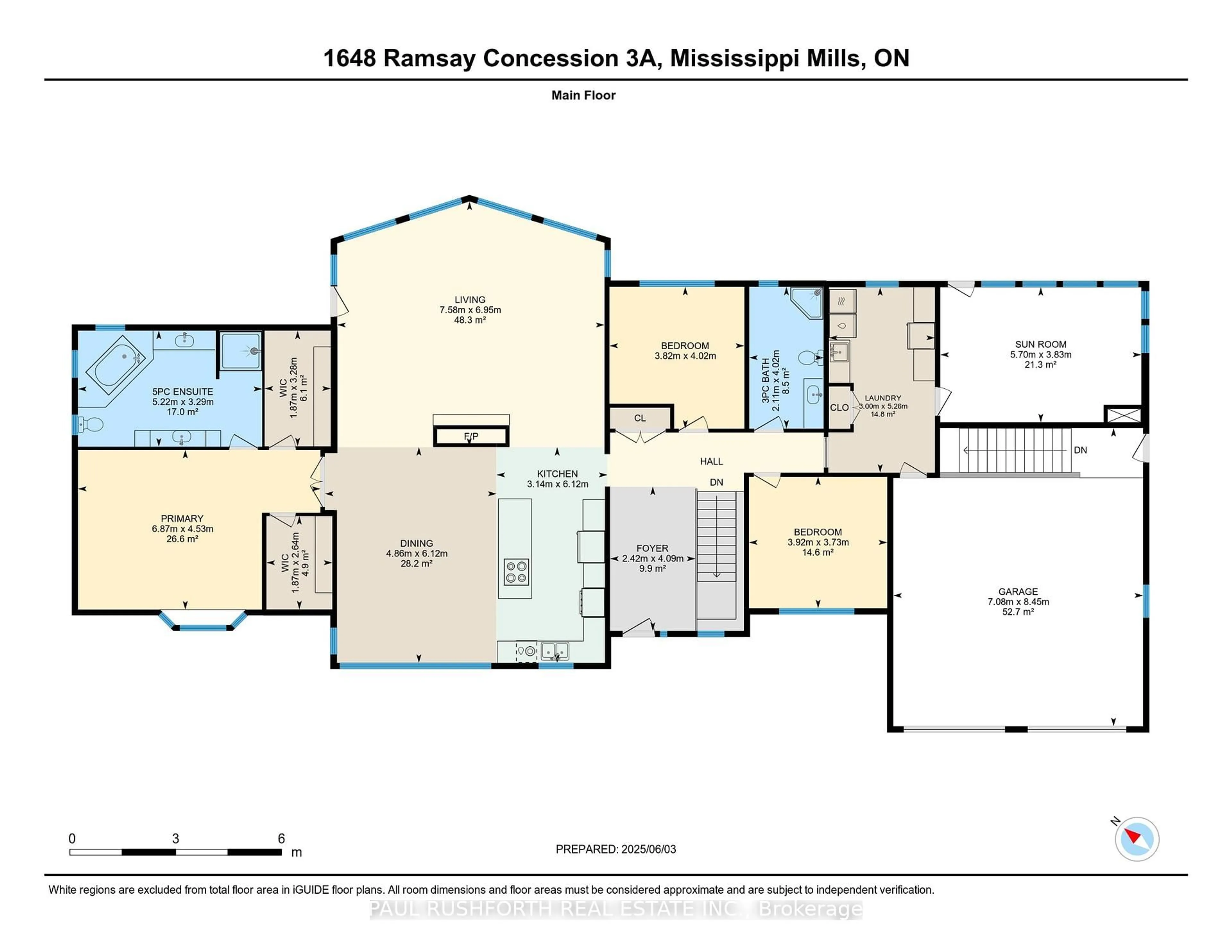 Floor plan for 1648 Ramsay 3a Concession, Almonte Ontario K0A 1A0