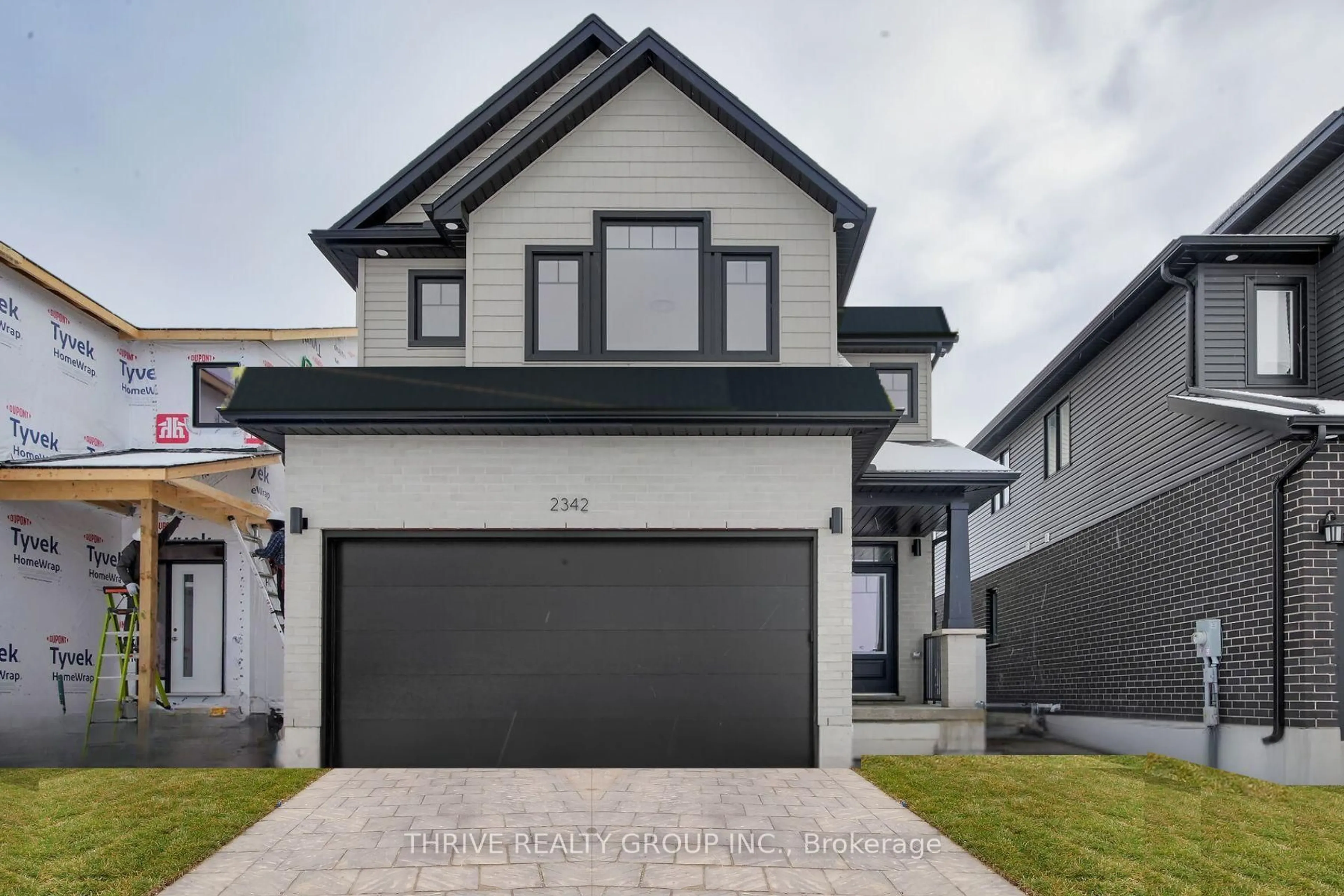 Home with vinyl exterior material, street for 2342 Jordan Blvd, London North Ontario N6G 3R5